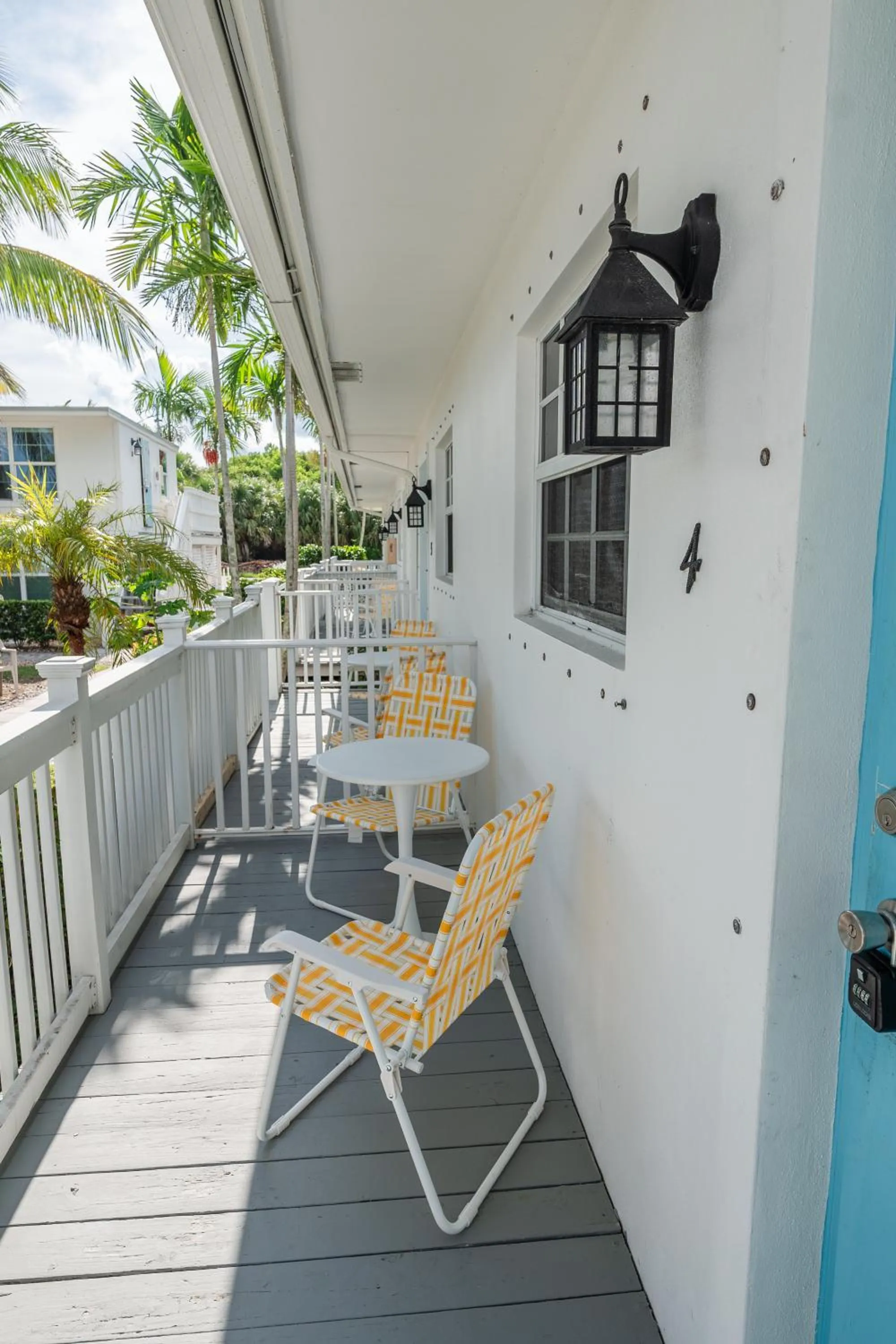Balcony/Terrace in Seahorse Beach Bungalows
