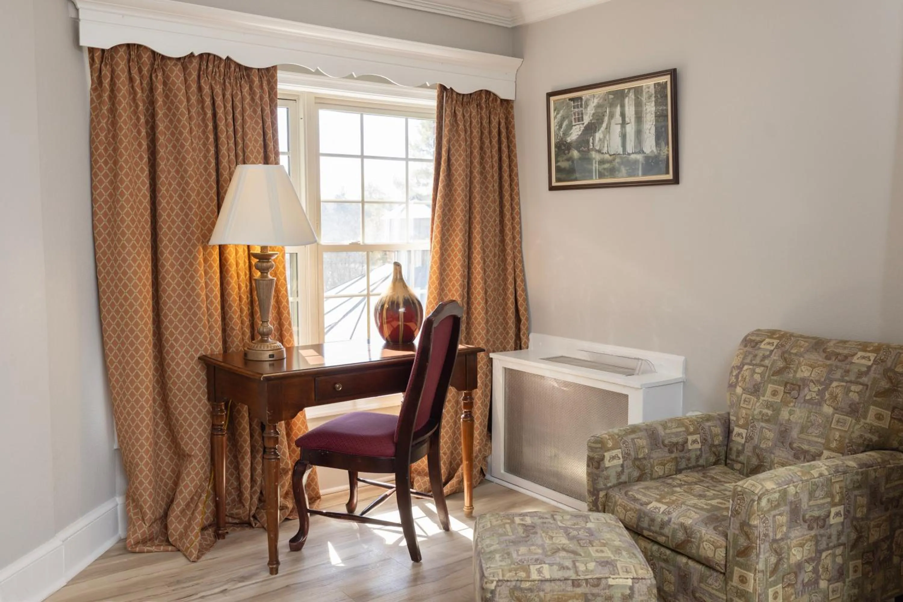 Seating area in Brandywine River Hotel