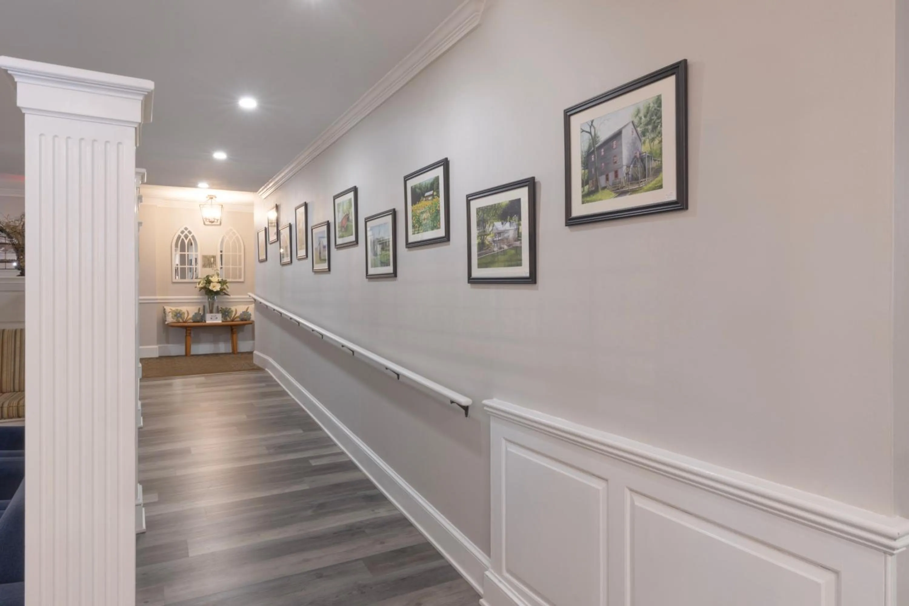 Decorative detail in Brandywine River Hotel