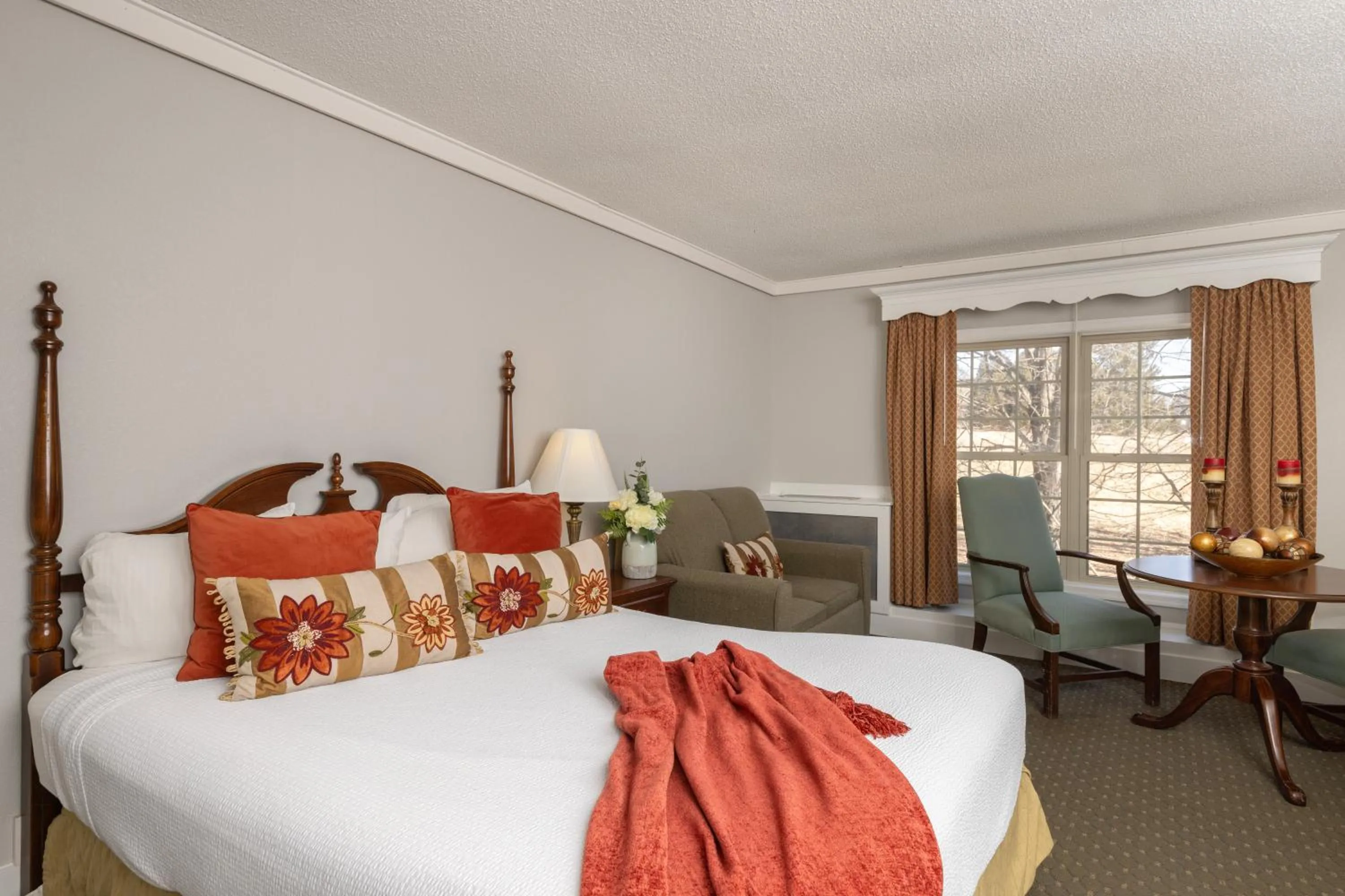 Bed in Brandywine River Hotel