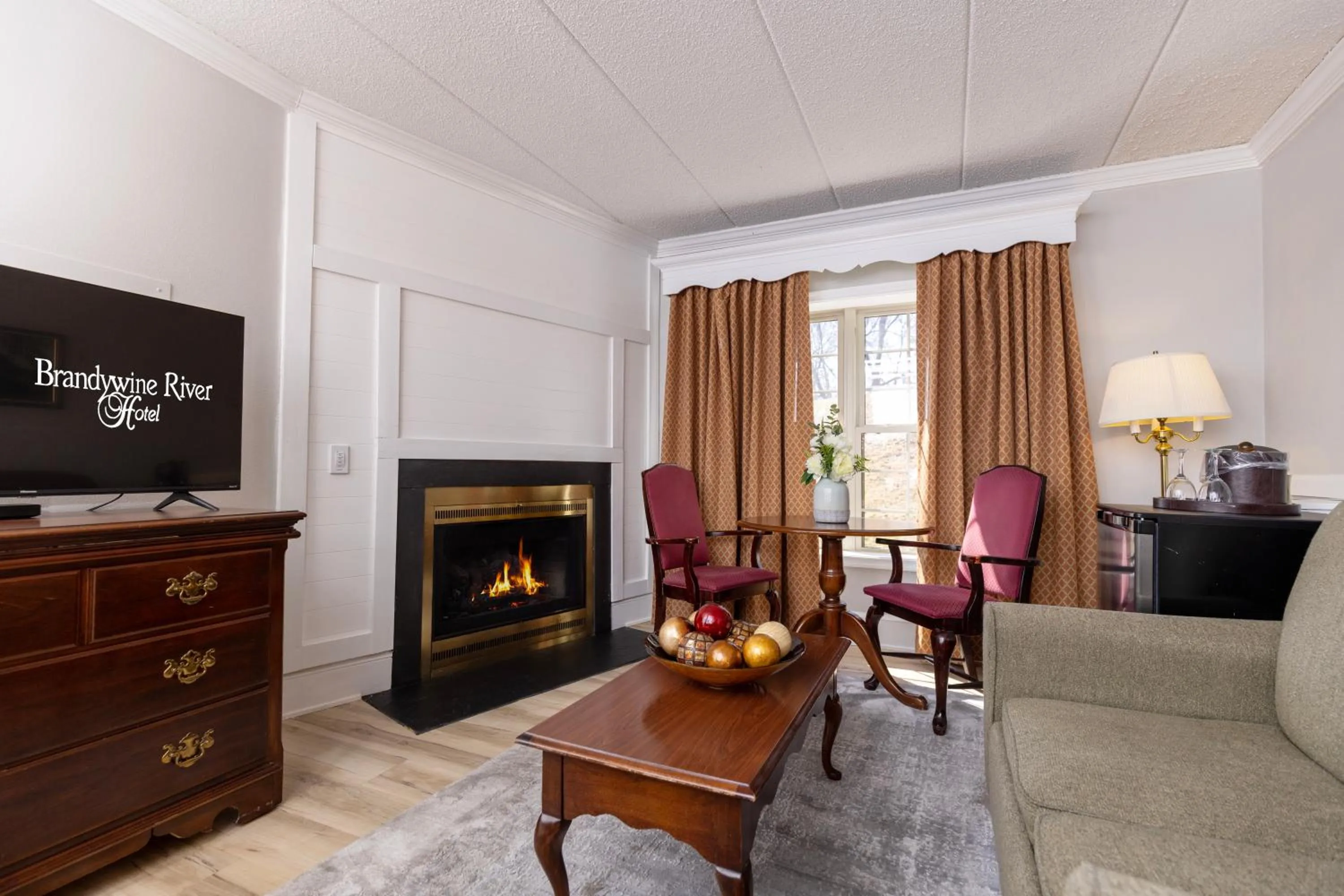 TV and multimedia in Brandywine River Hotel