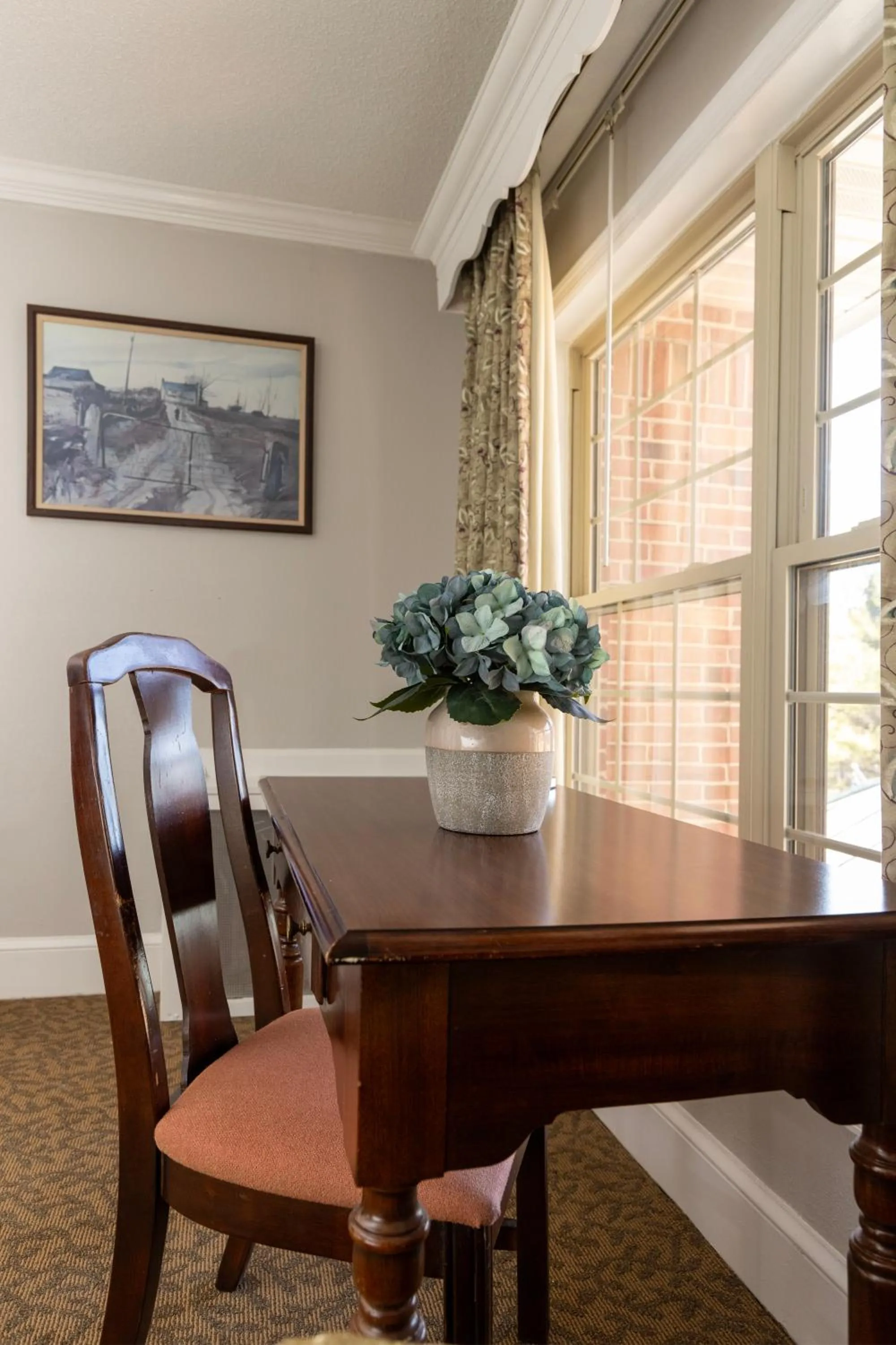 Seating area in Brandywine River Hotel