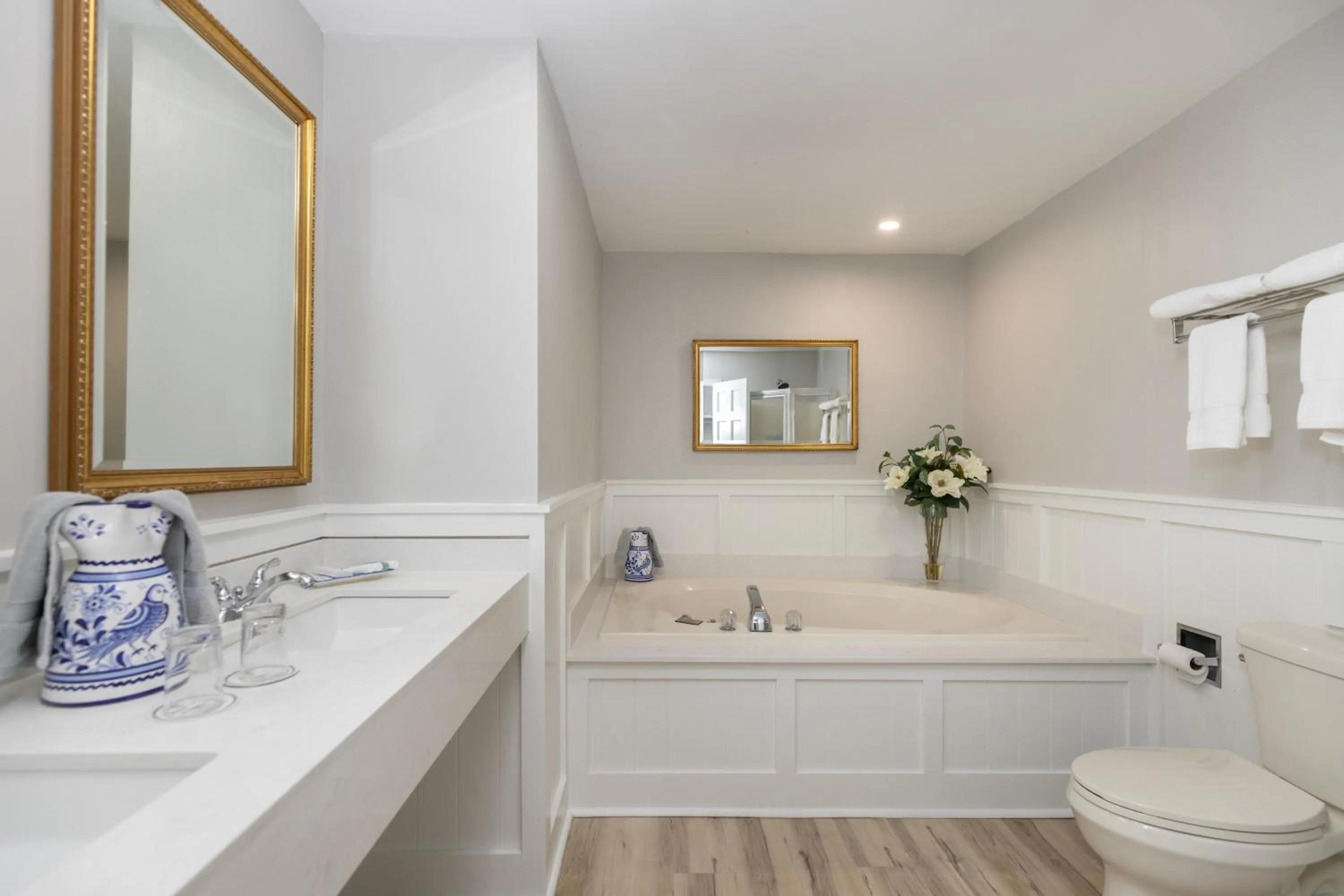 Toilet in Brandywine River Hotel