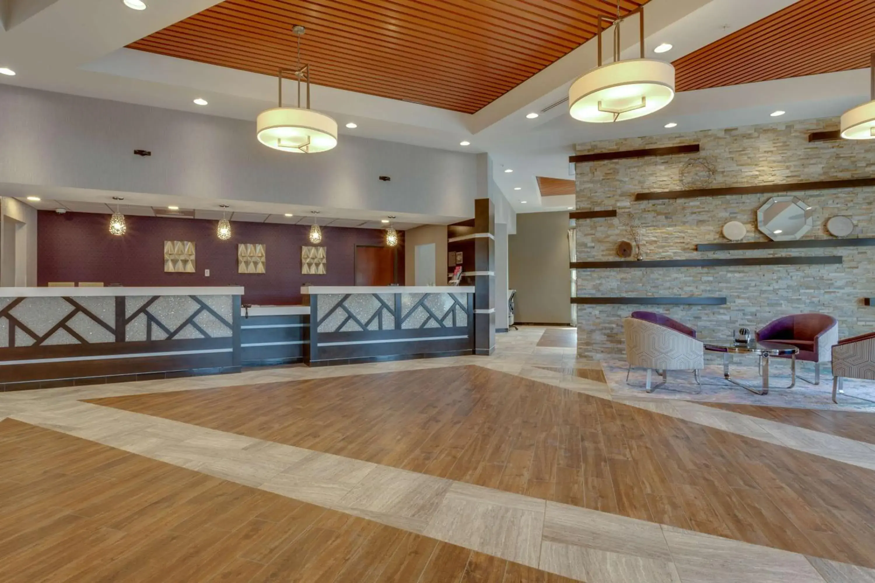 Lobby or reception in Drury Inn & Suites Overland Park Lobby or reception in Drury Inn & Suites Overland Park