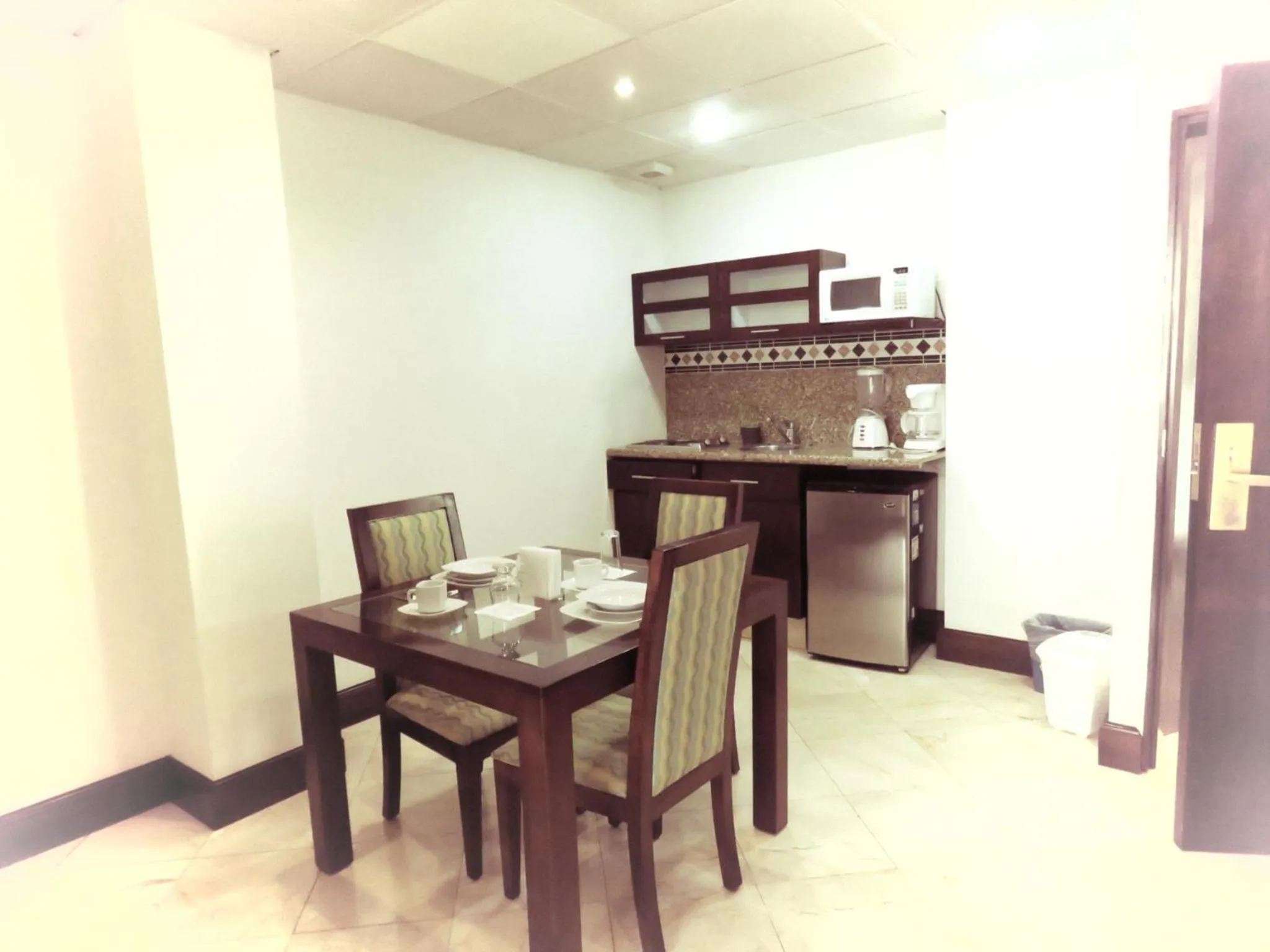 Kitchen or kitchenette in Suites Melchor Ocampo 445