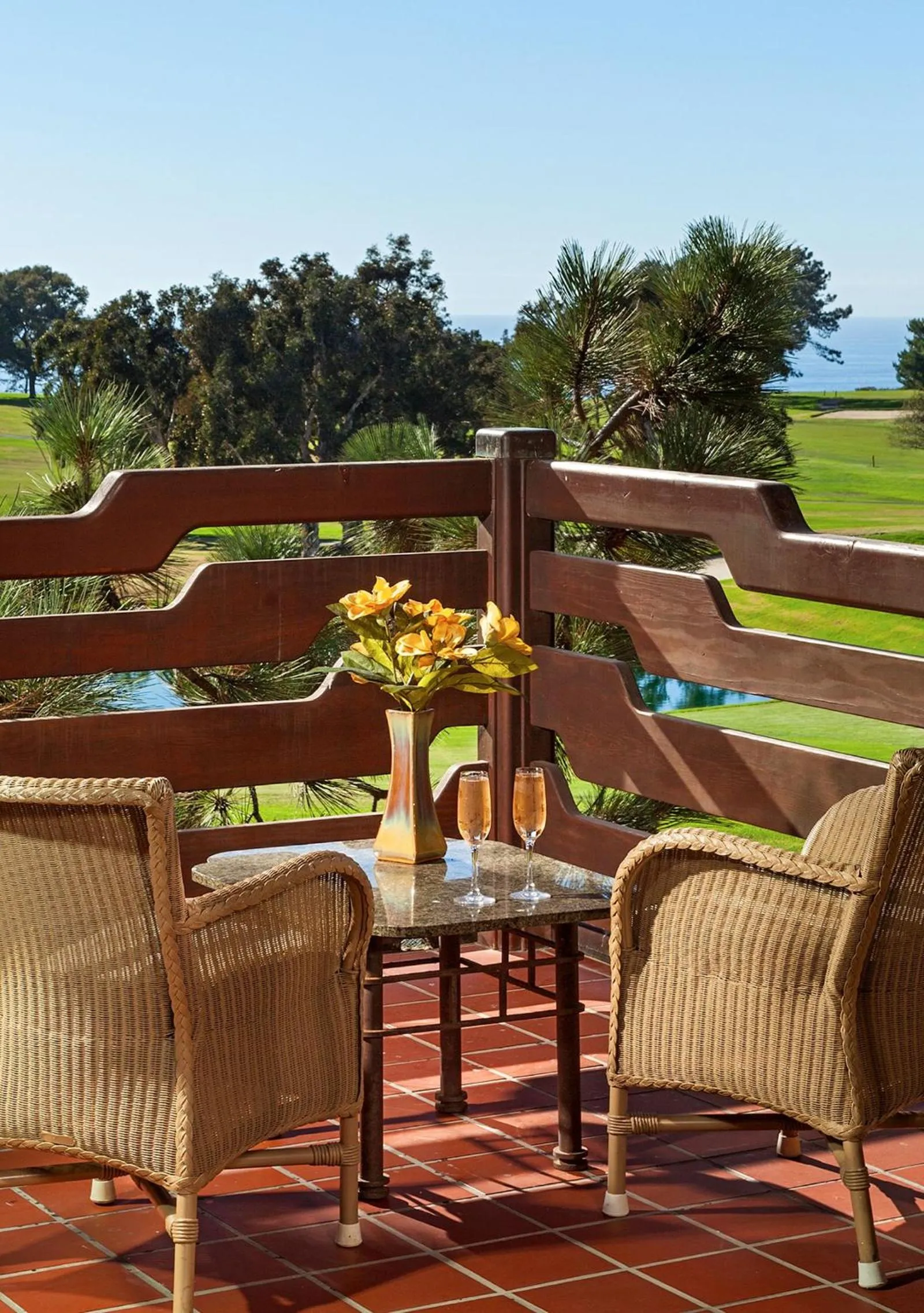 Balcony/Terrace in The Lodge at Torrey Pines