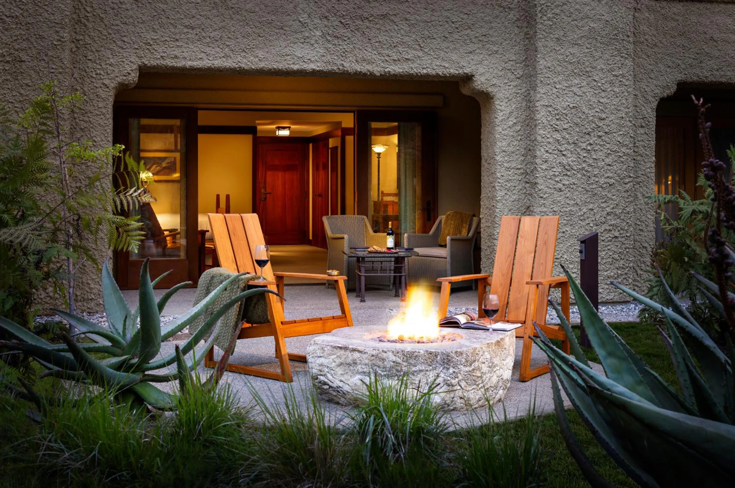 Patio in The Lodge at Torrey Pines