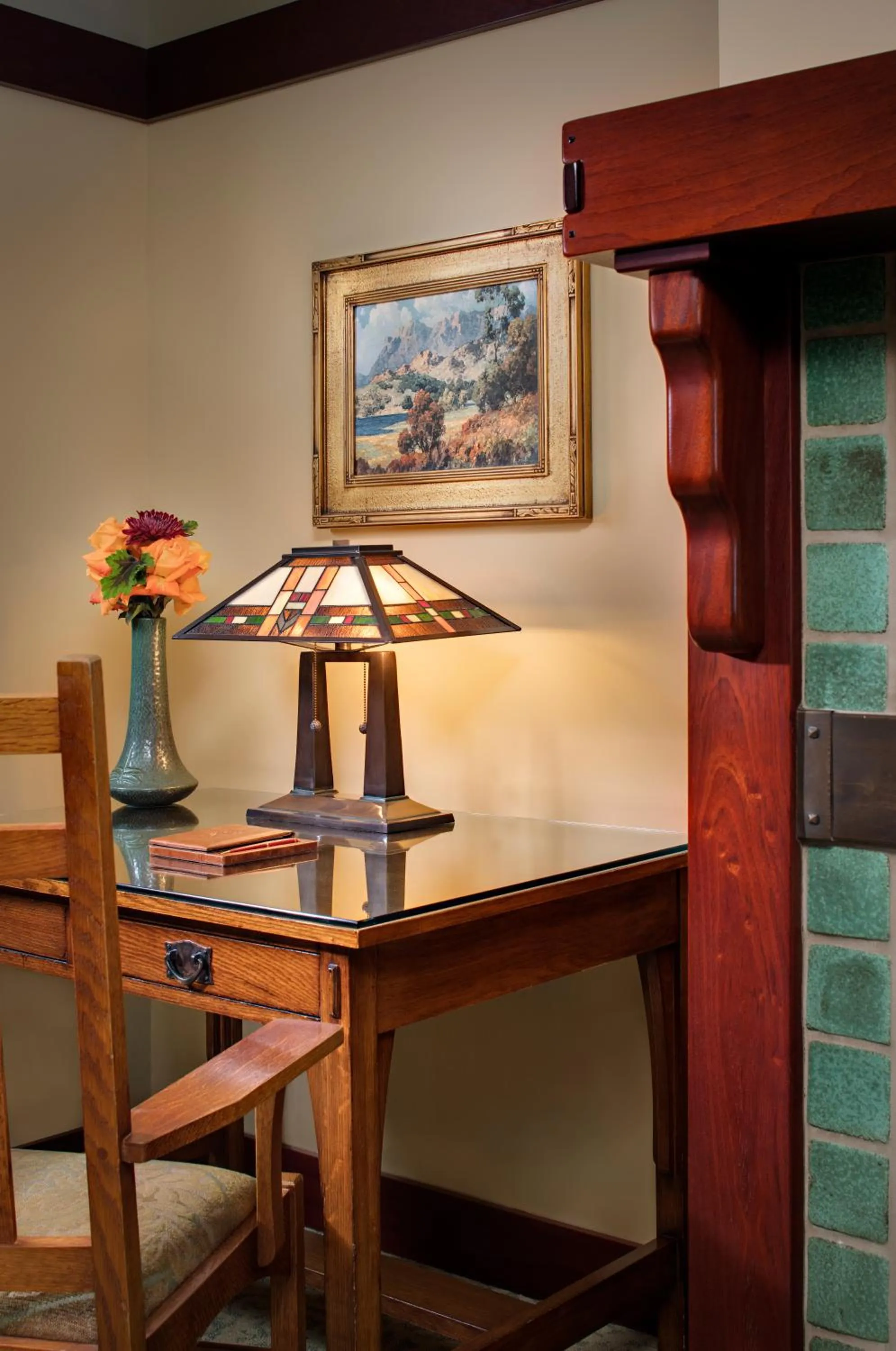 Seating area in The Lodge at Torrey Pines