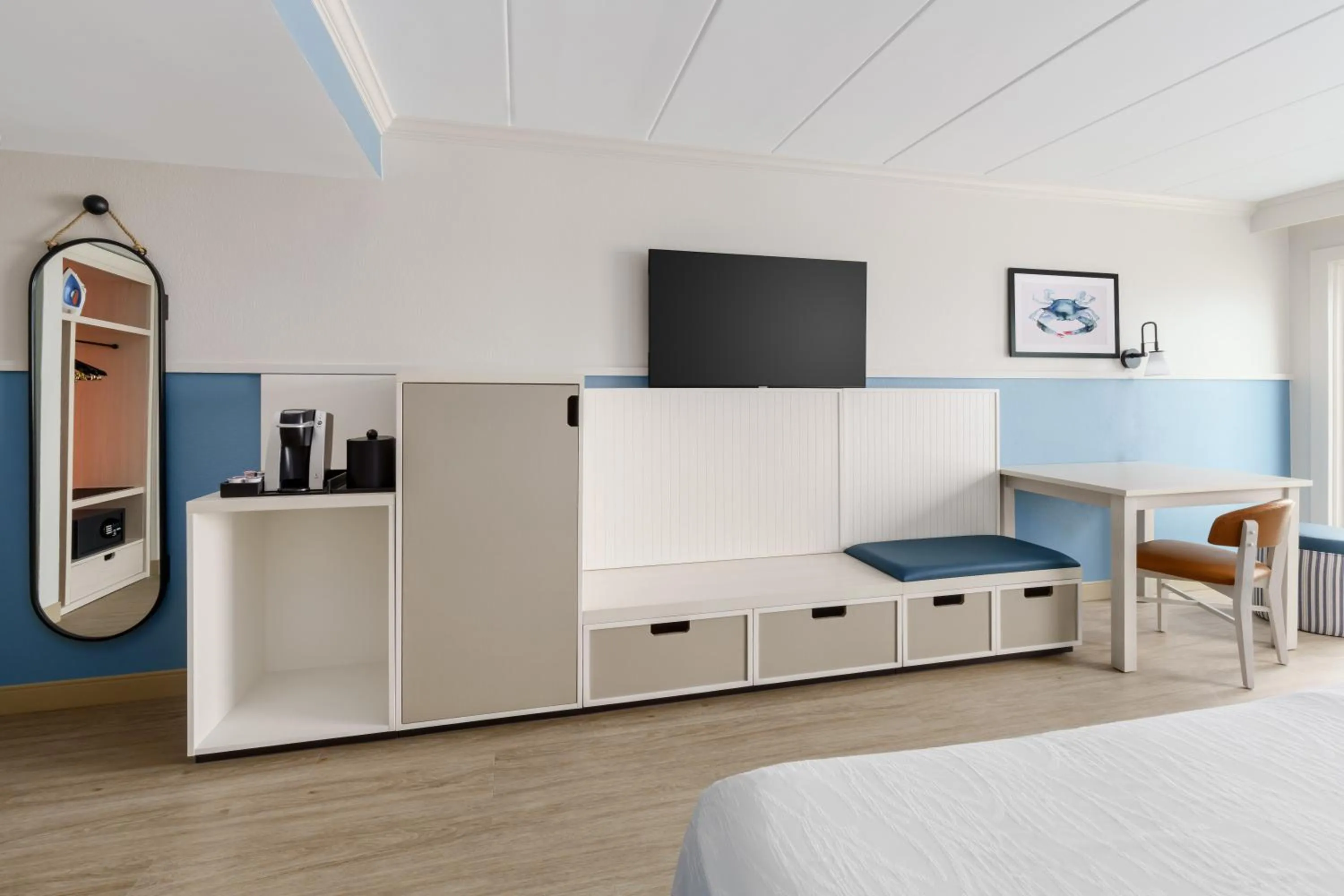 Bedroom, Bed in Hilton Garden Inn Ocean City Oceanfront