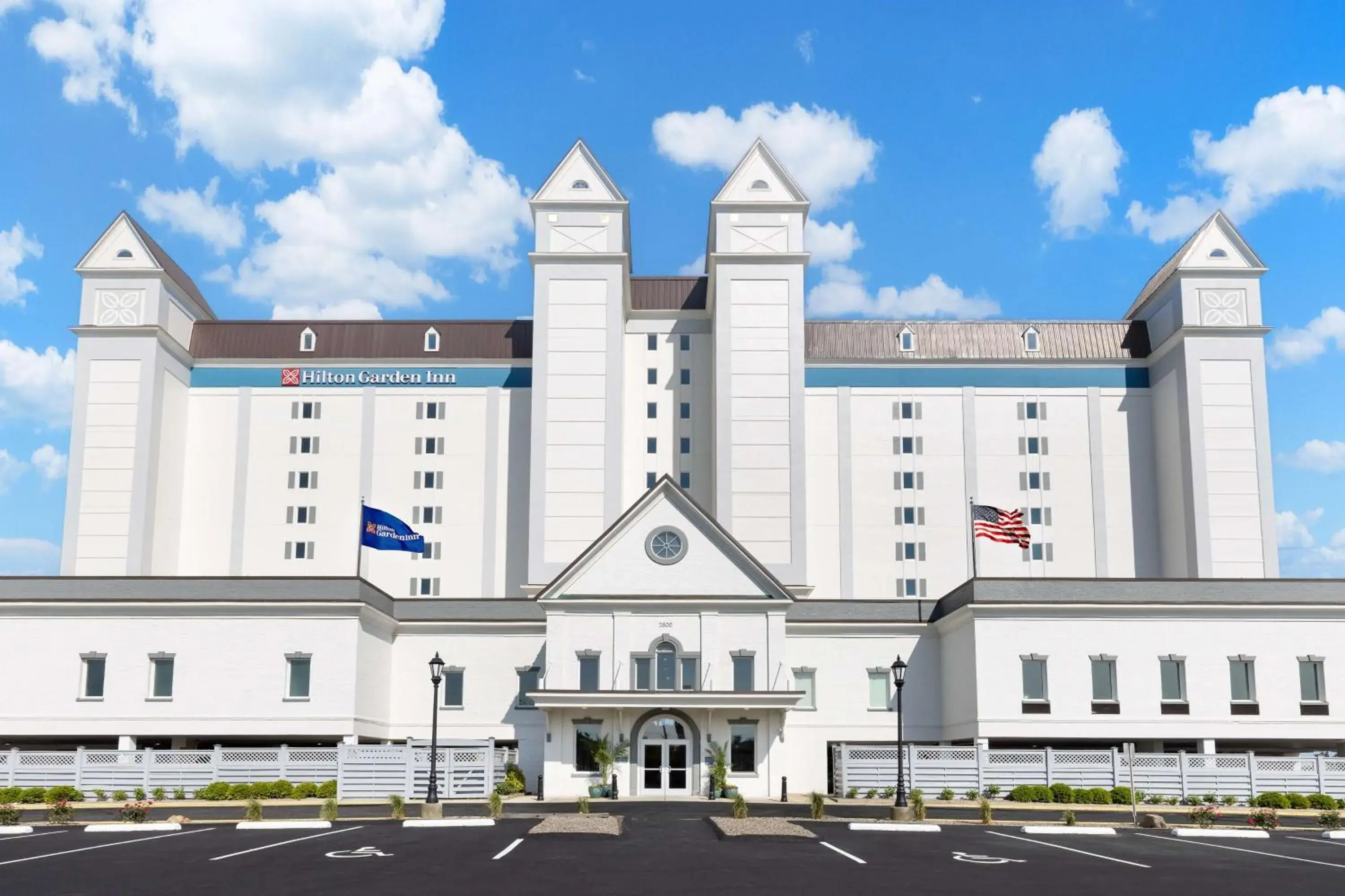 Property building in Hilton Garden Inn Ocean City Oceanfront Property building in Hilton Garden Inn Ocean City Oceanfront