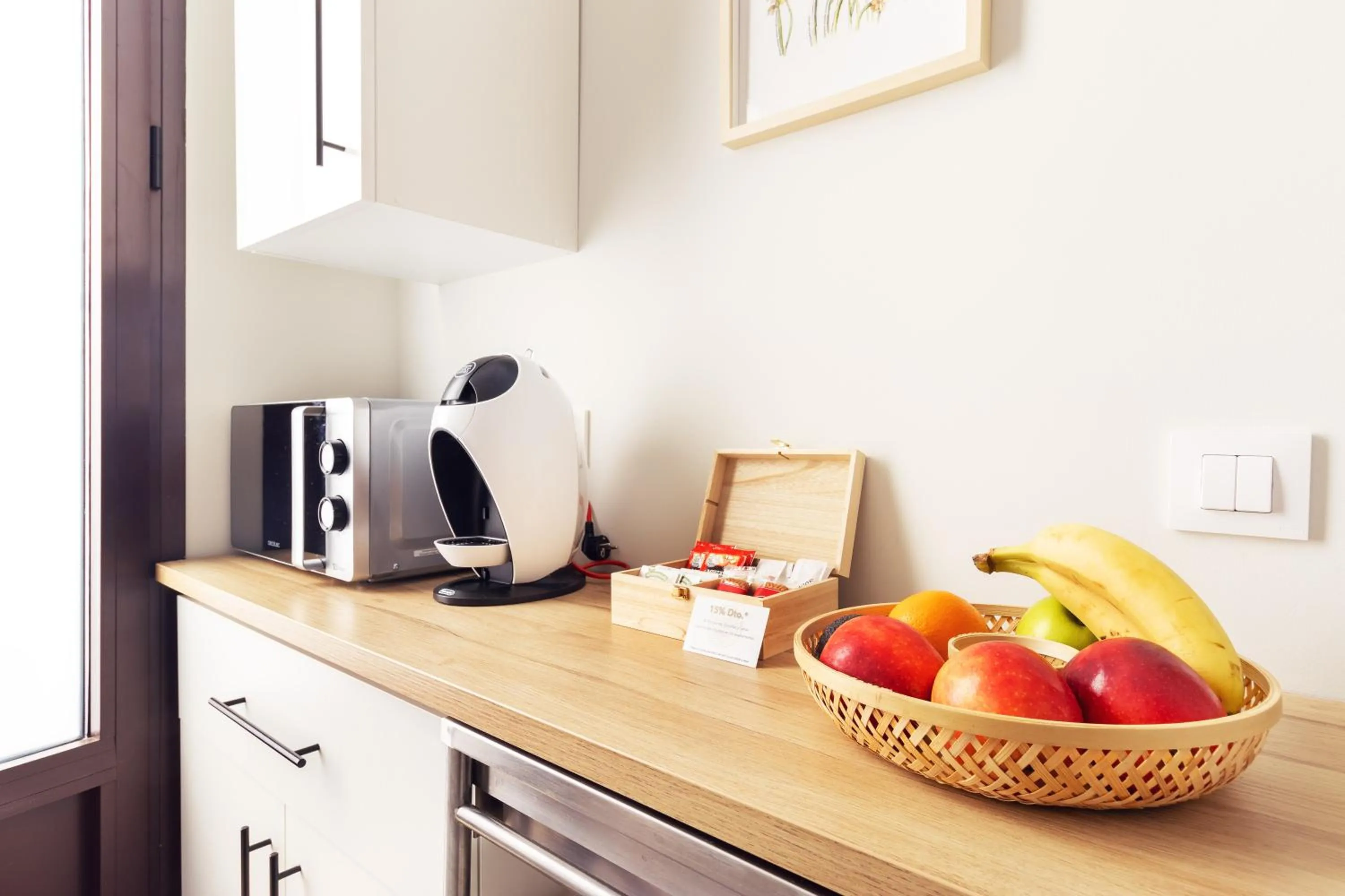 Coffee/tea facilities in Apartamentos Plaza Mayor 35