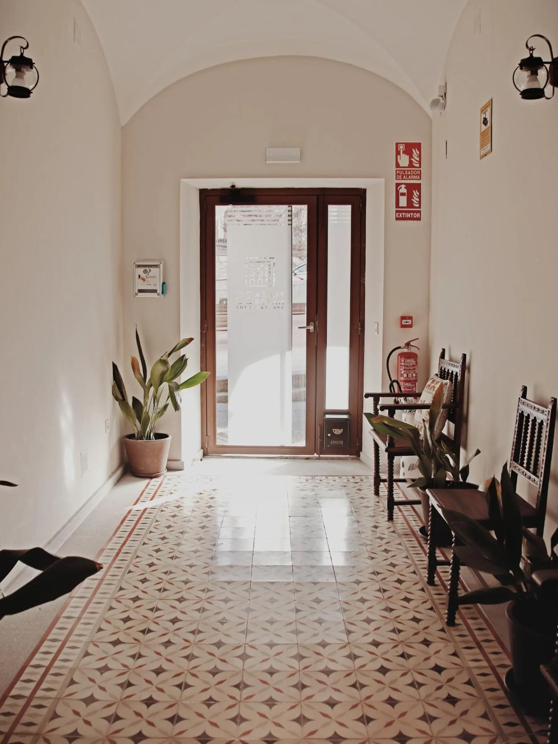 Lobby or reception in Apartamentos Plaza Mayor 35