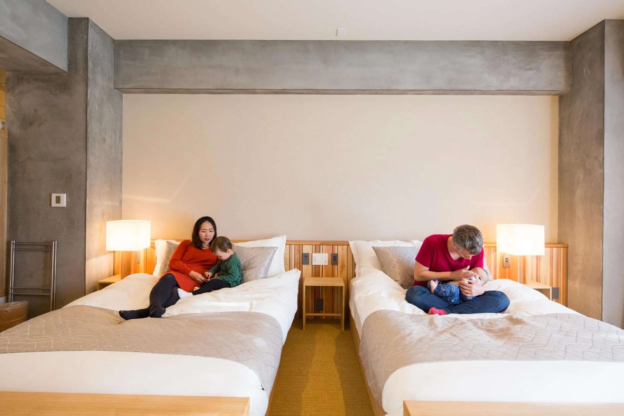 Bed in Sakura Cross Hotel Tokyo Kayabacho