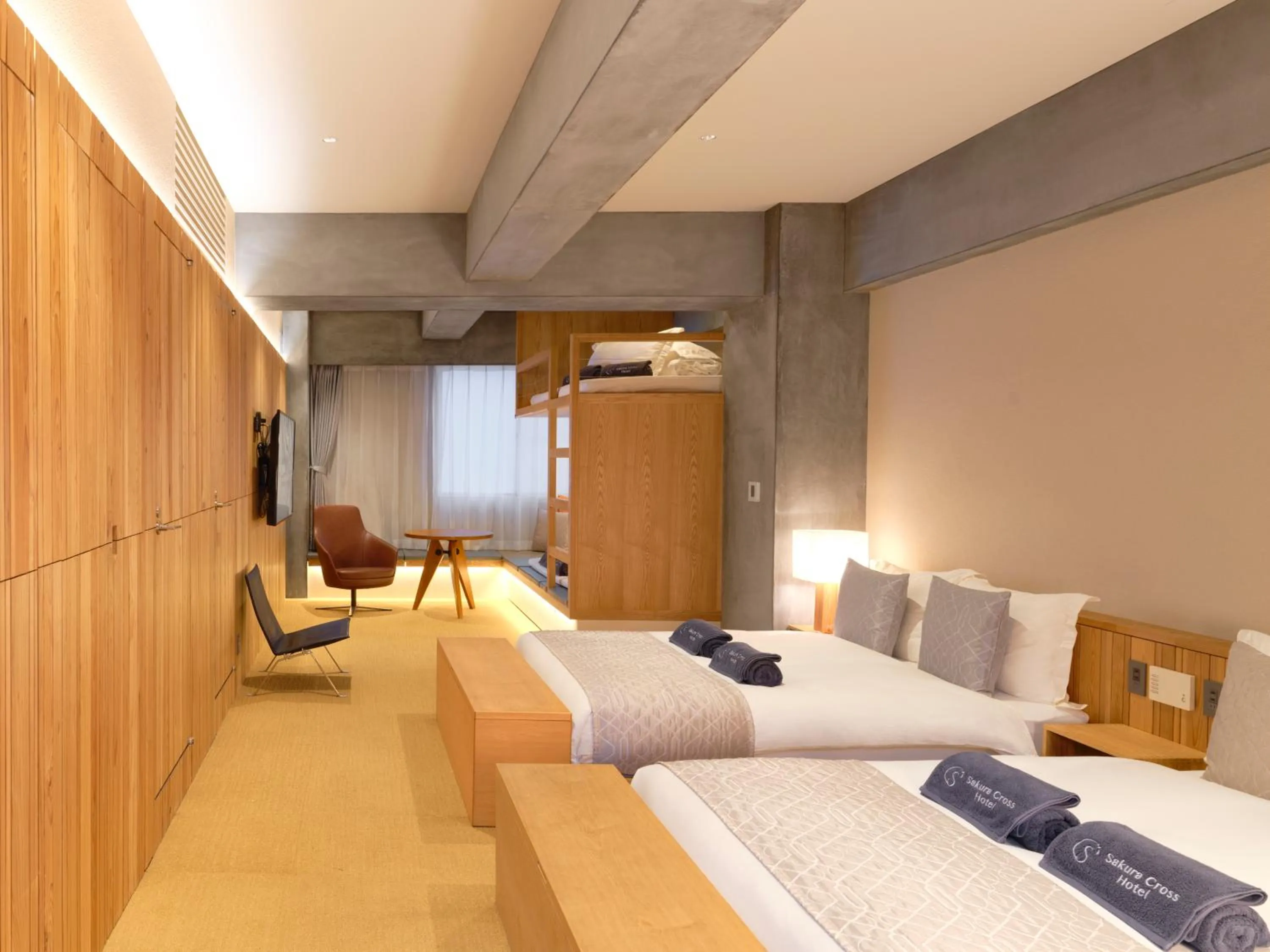 Photo of the whole room, Bed in Sakura Cross Hotel Tokyo Kayabacho