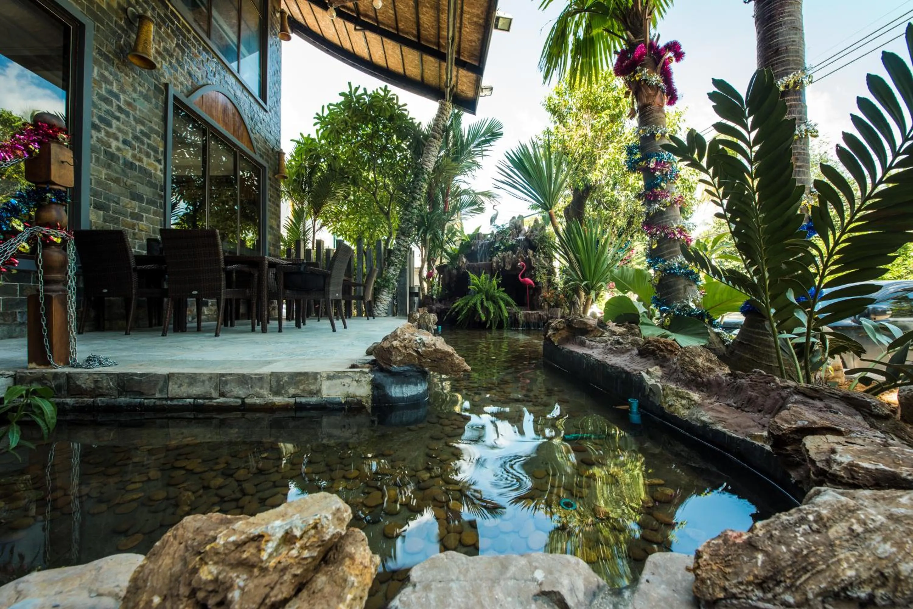 Pool view in Nice Villa Resort Hat Yai