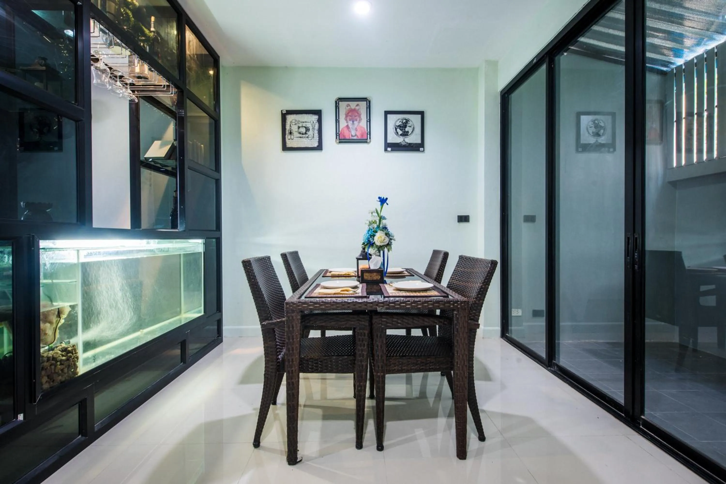 Living room in Nice Villa Resort Hat Yai