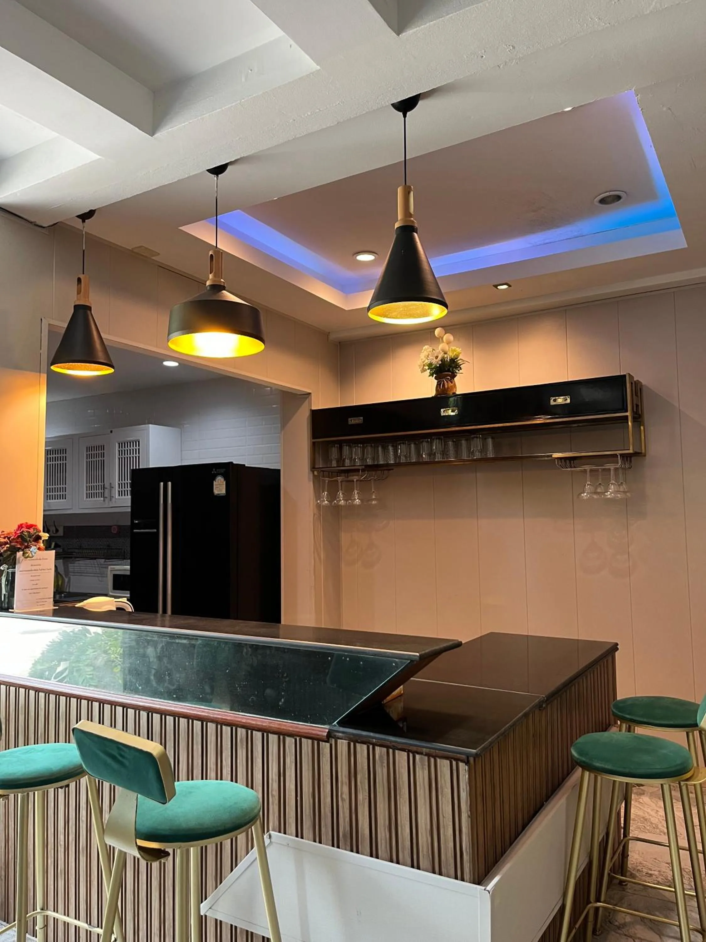 kitchen in Nice Villa Resort Hat Yai