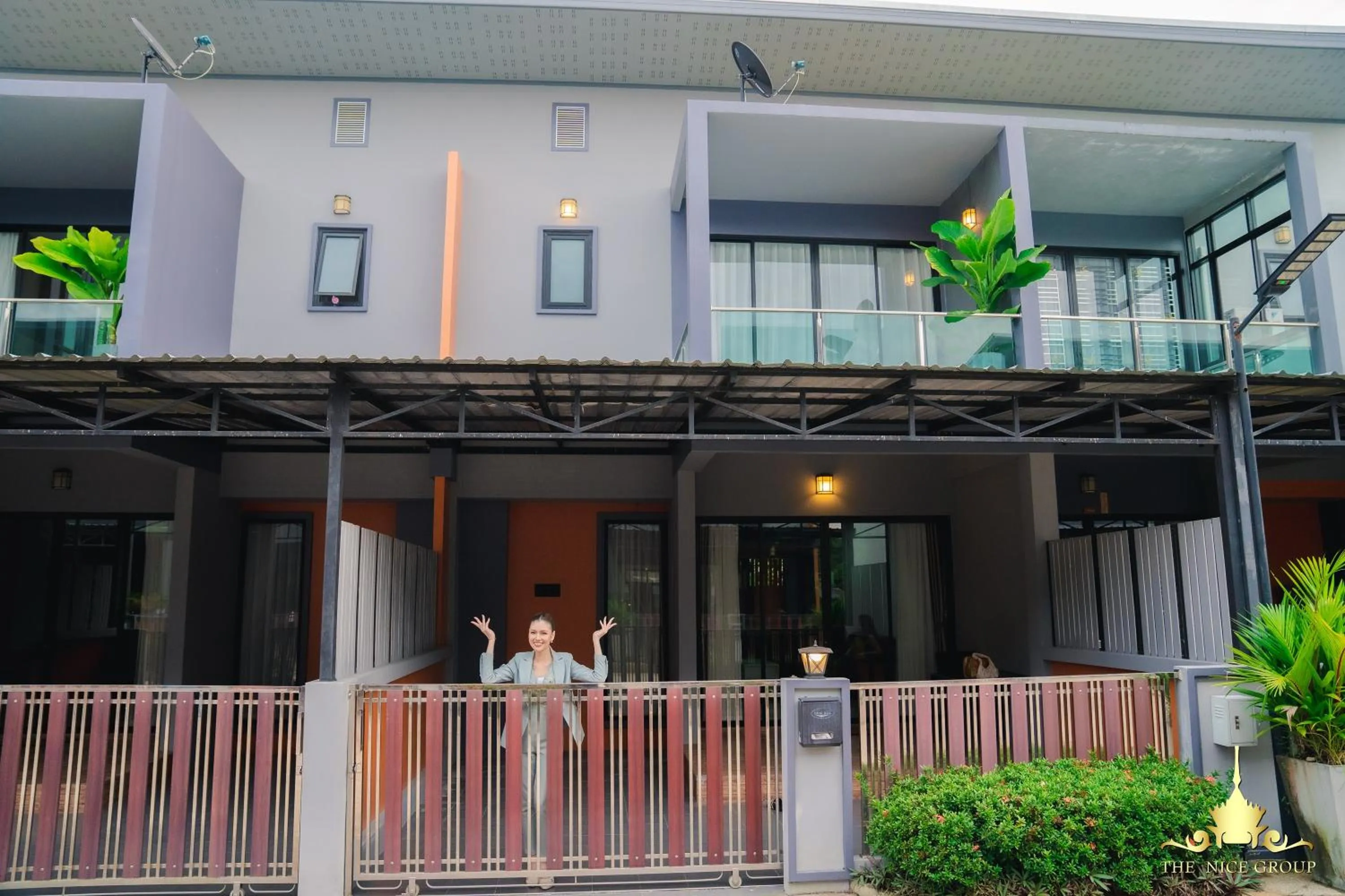 Property building in Nice Villa Resort Hat Yai