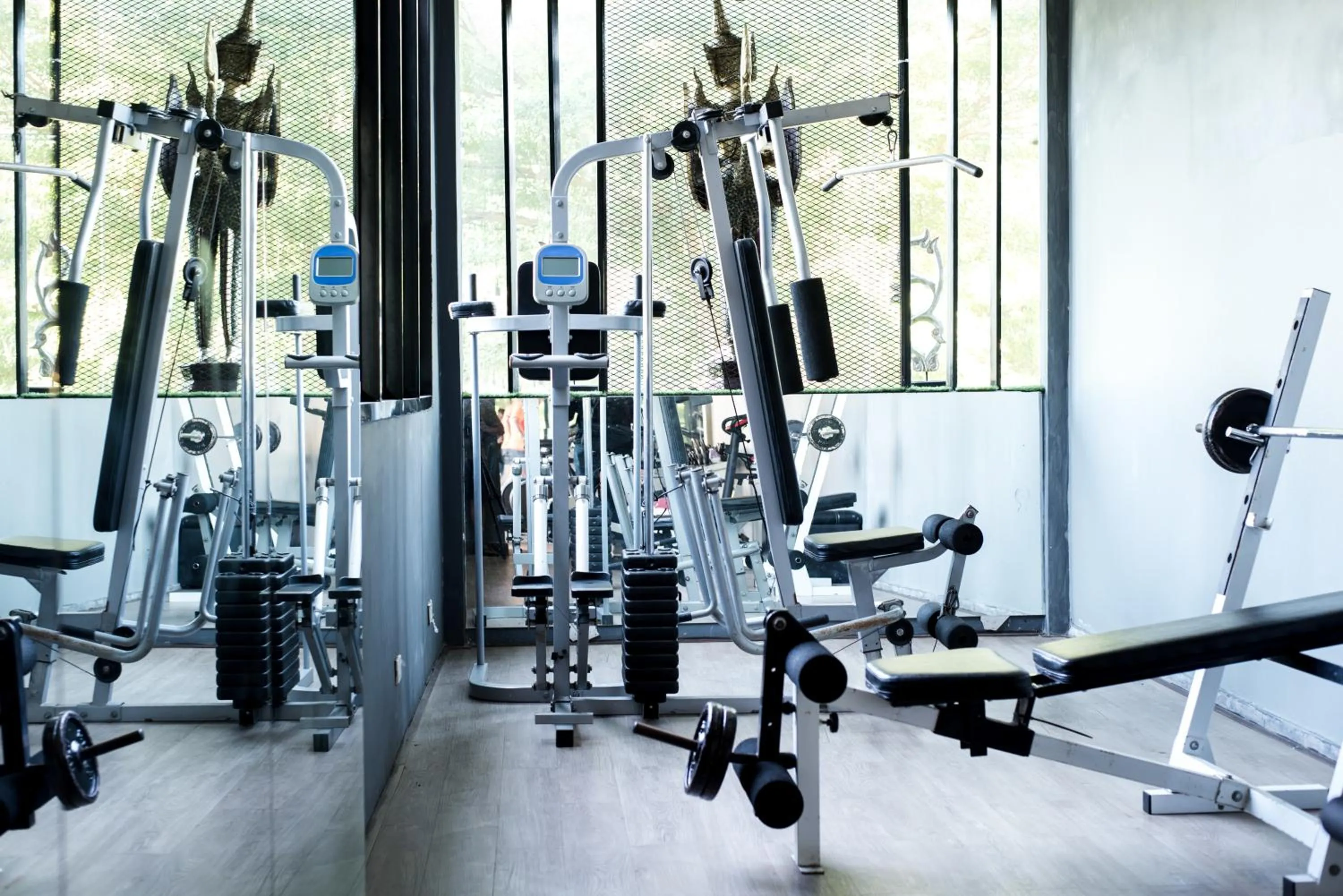 Fitness centre/facilities in Nice Villa Resort Hat Yai