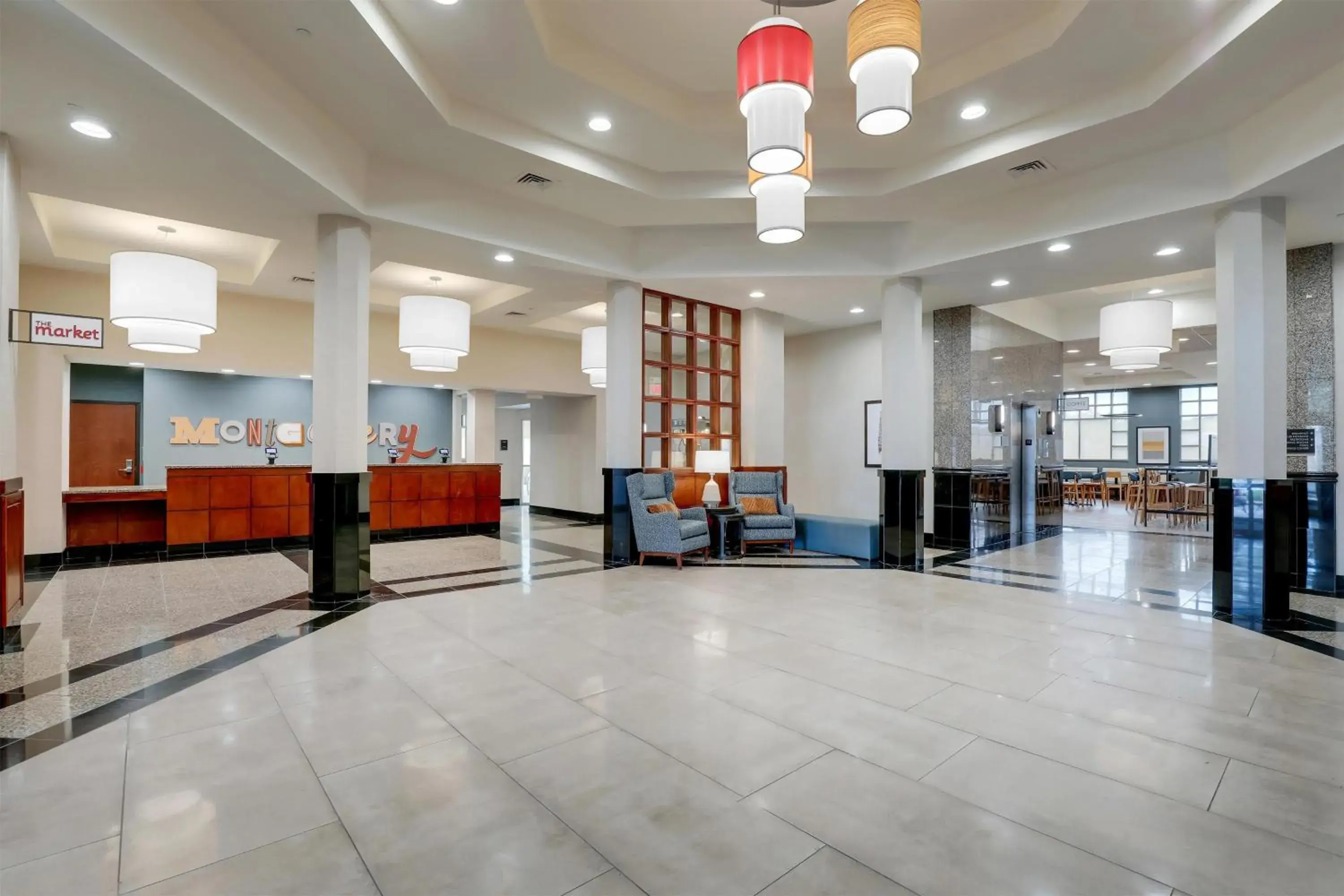 Lobby or reception in Drury Inn & Suites Montgomery Lobby or reception in Drury Inn & Suites Montgomery