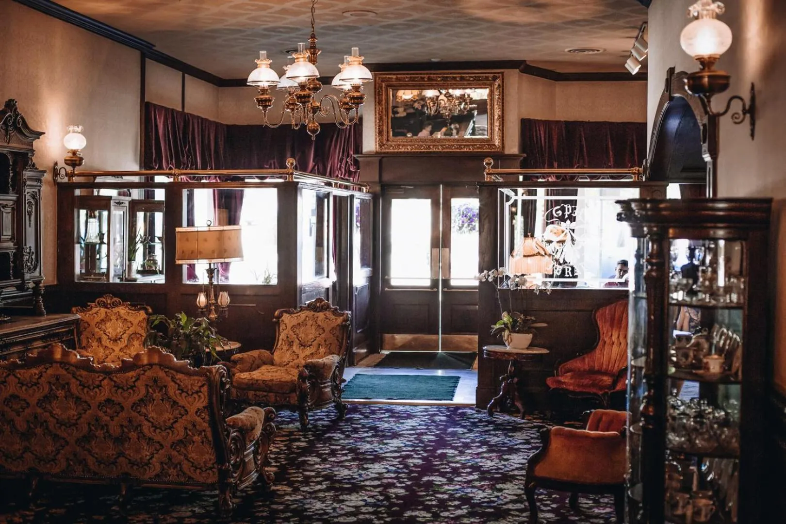 Lobby or reception in General Palmer Hotel