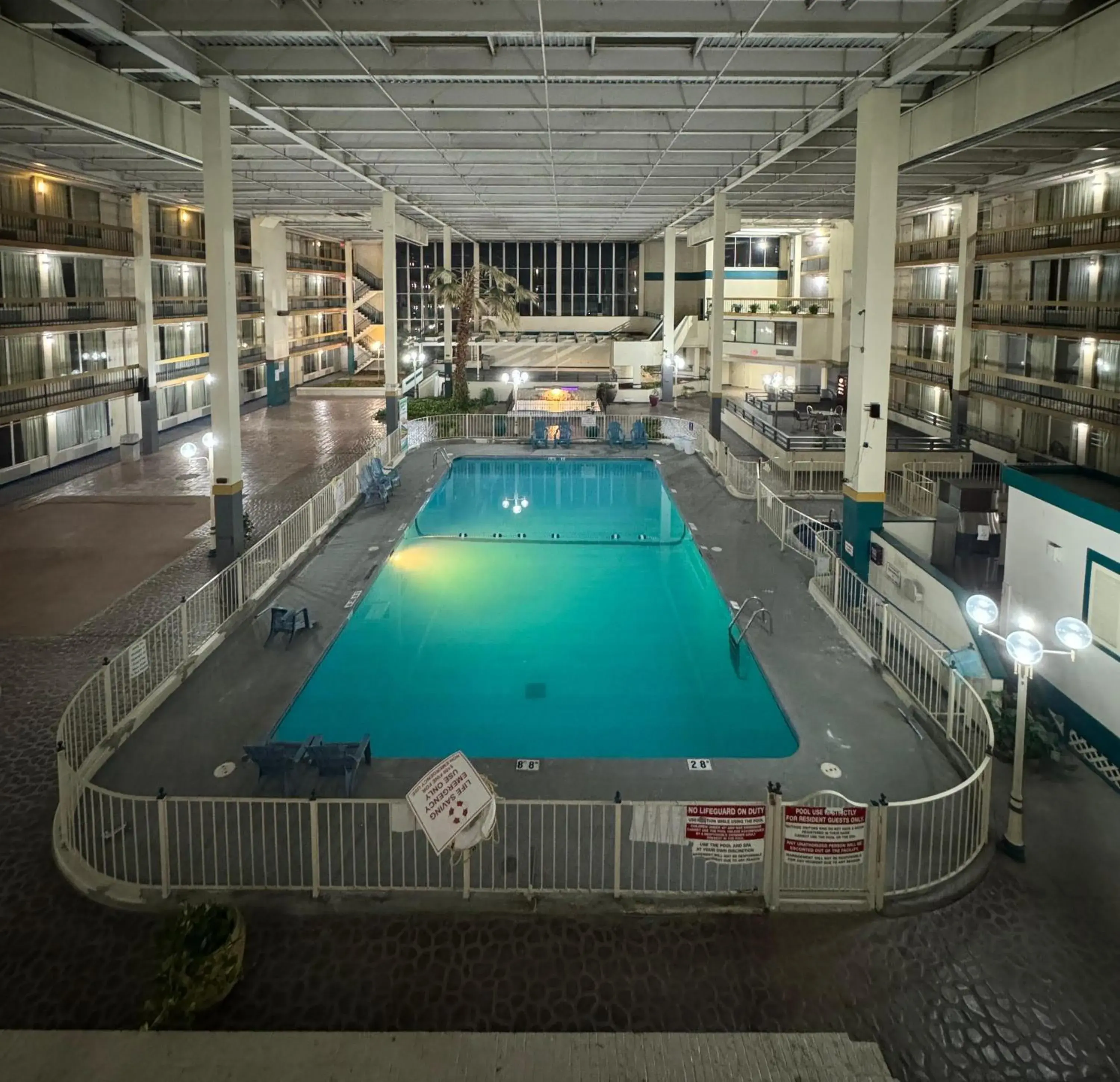 Swimming pool in The Lodge Hotel and Banquets Swimming pool in The Lodge Hotel and Banquets