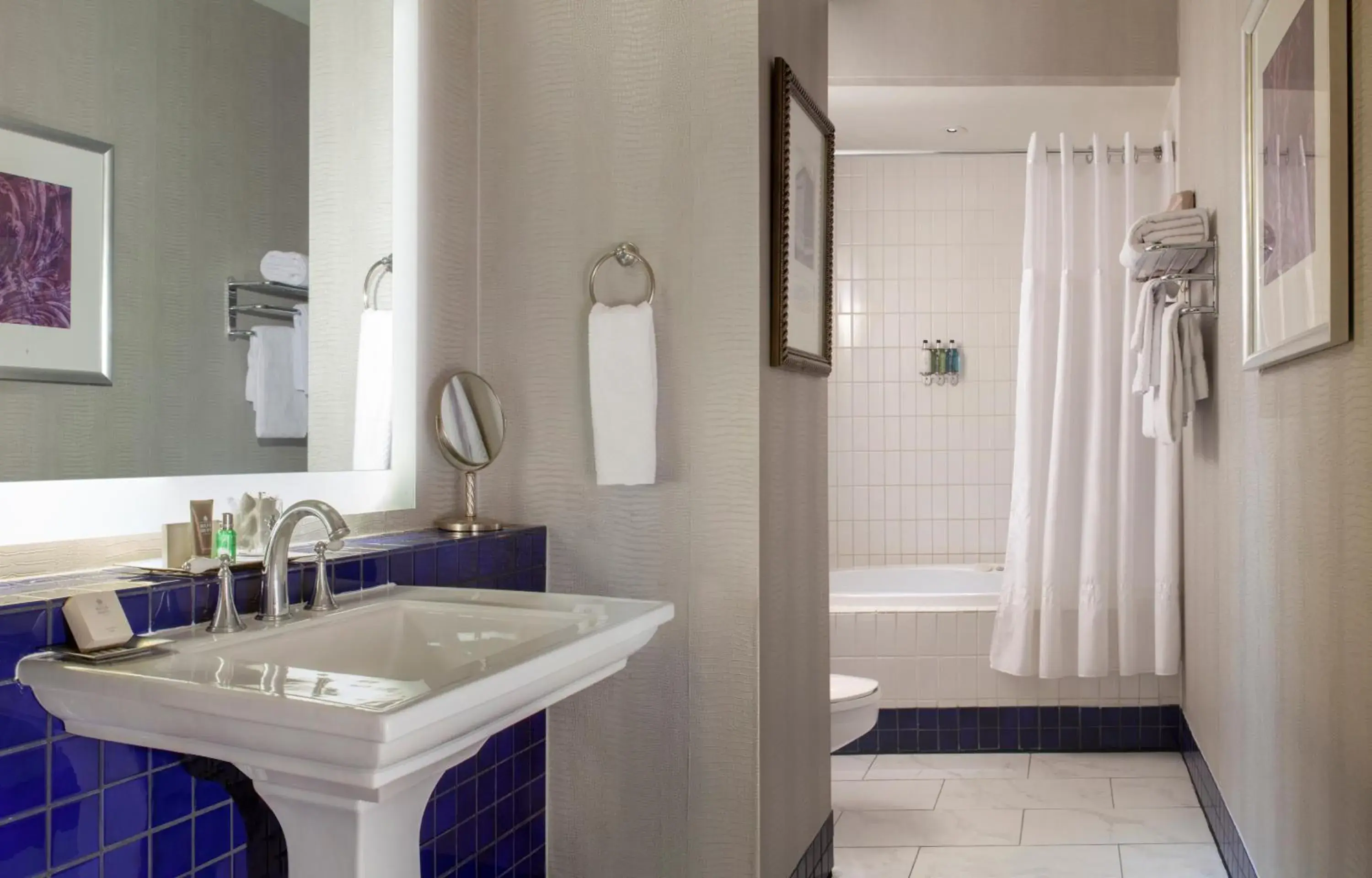 Bathroom in The Ashton Hotel Bathroom in The Ashton Hotel