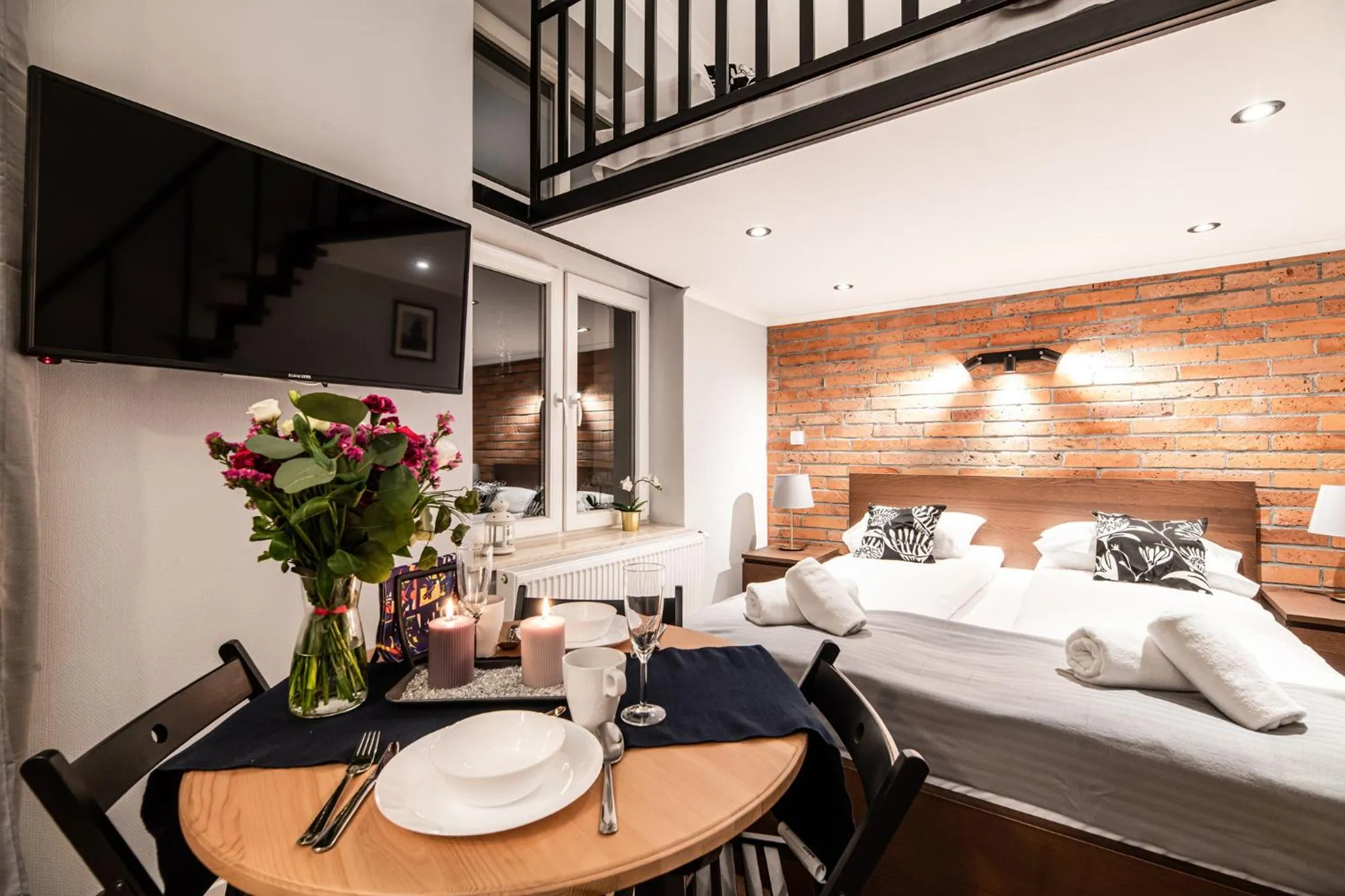 Photo of the whole room in Lubomirskiego 23 Residence - great location, 10 min to Main Square by foot, right next to Main Rail and Bus Station