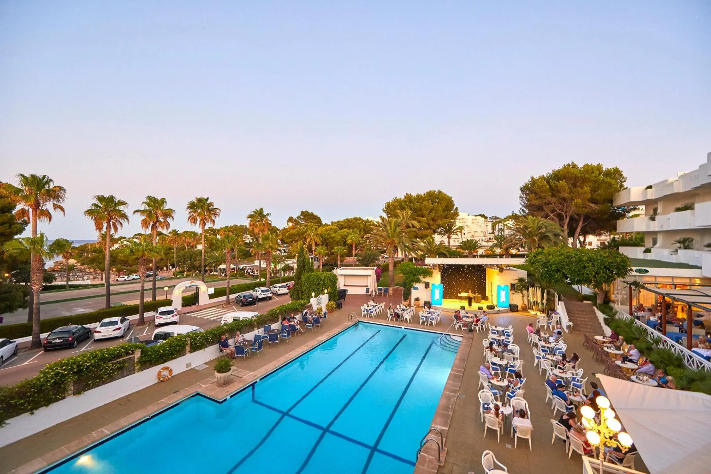 Swimming pool in Hotel Rocamarina - Adults Only Swimming pool in Hotel Rocamarina - Adults Only