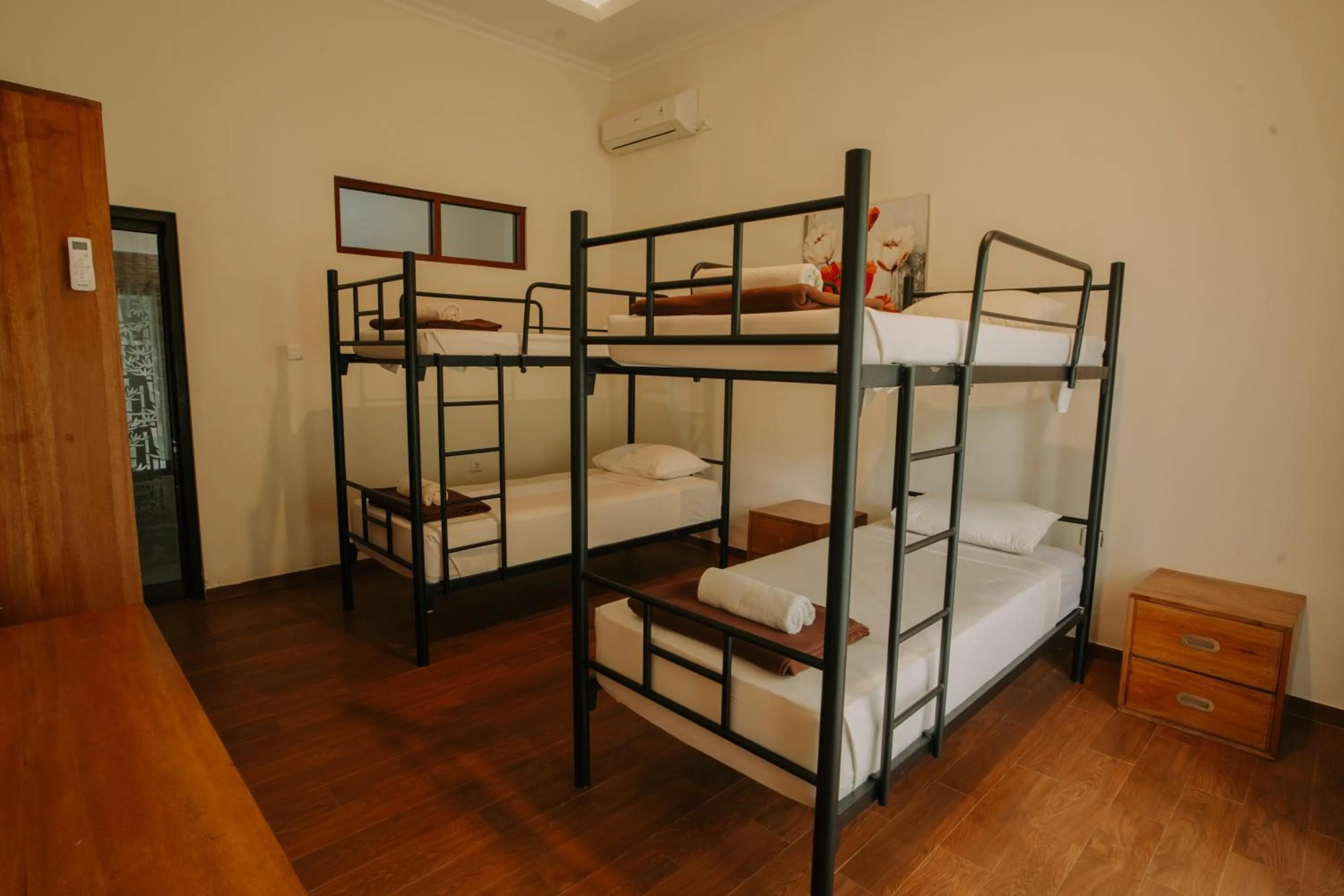 Bed in Red island villas