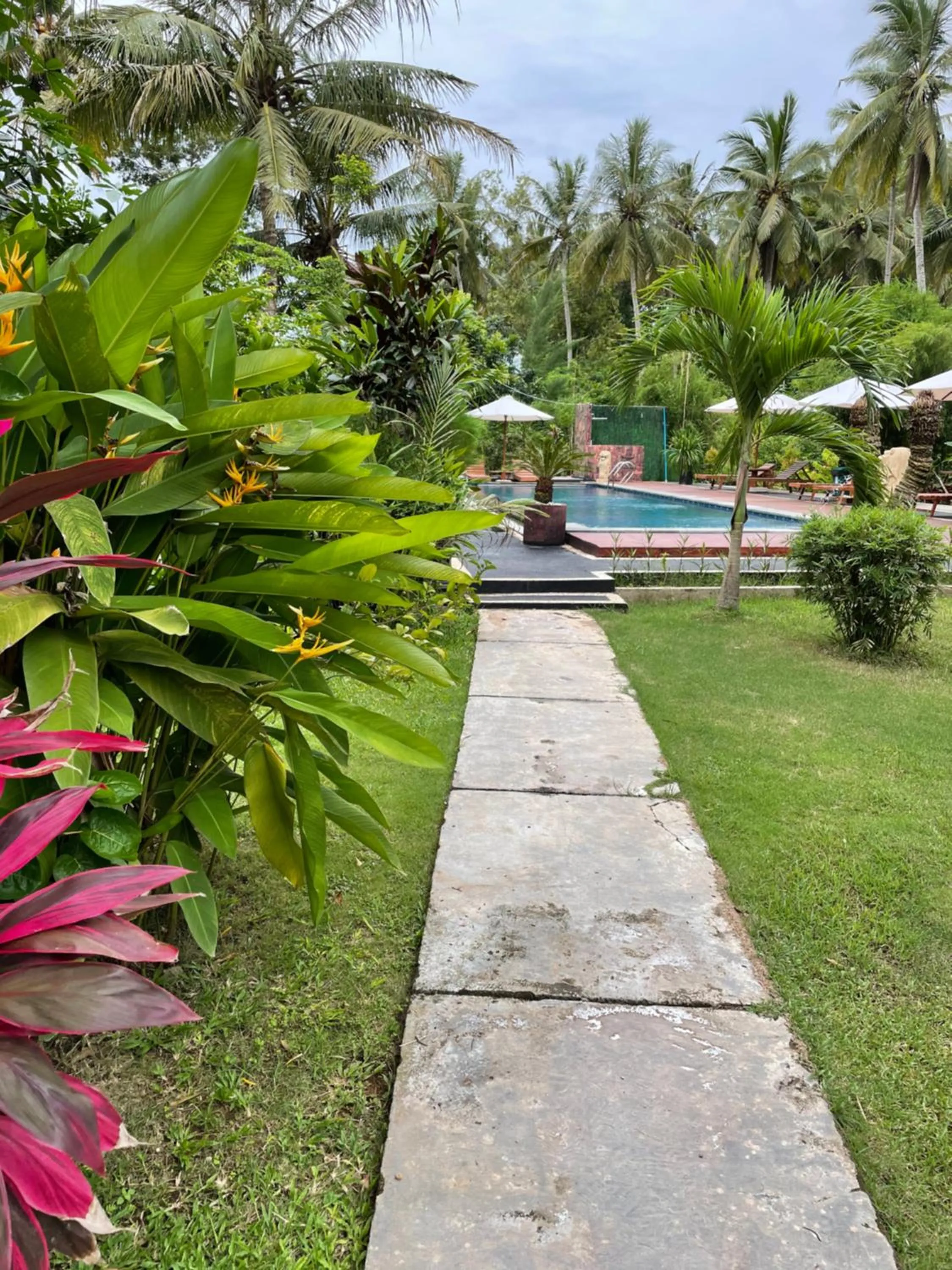 Red island villas