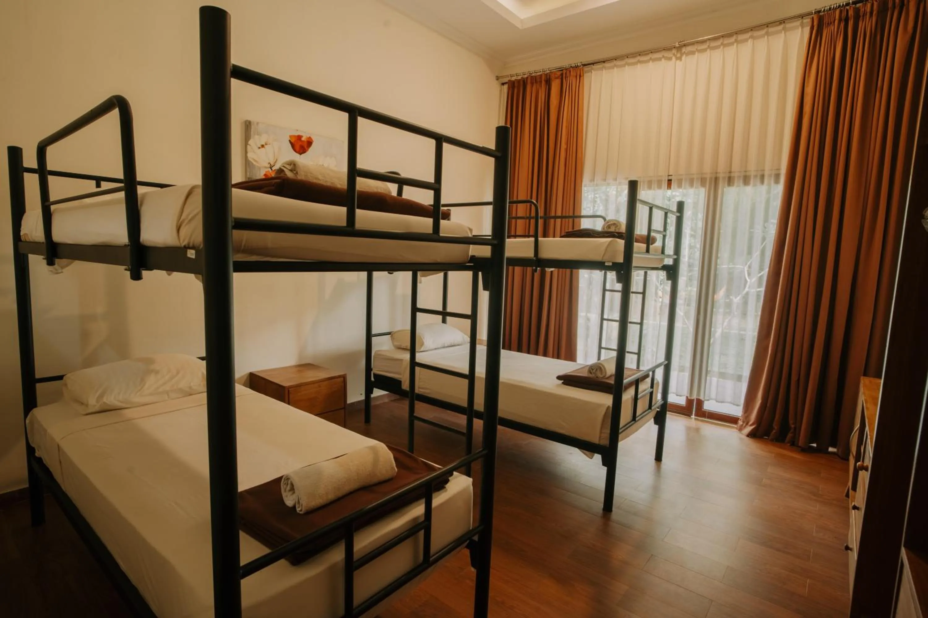 Bed in Red island villas