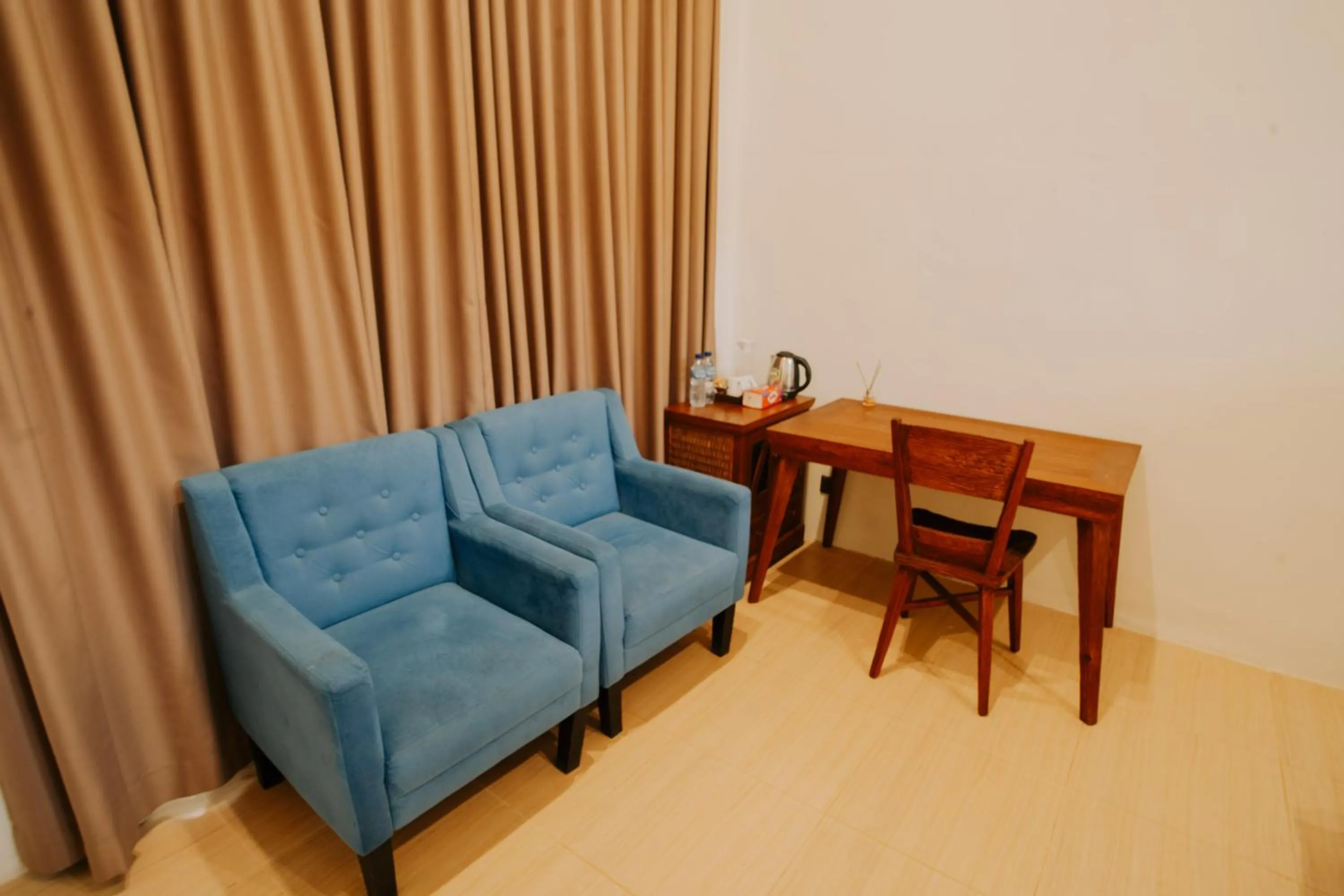 Seating area in Red island villas