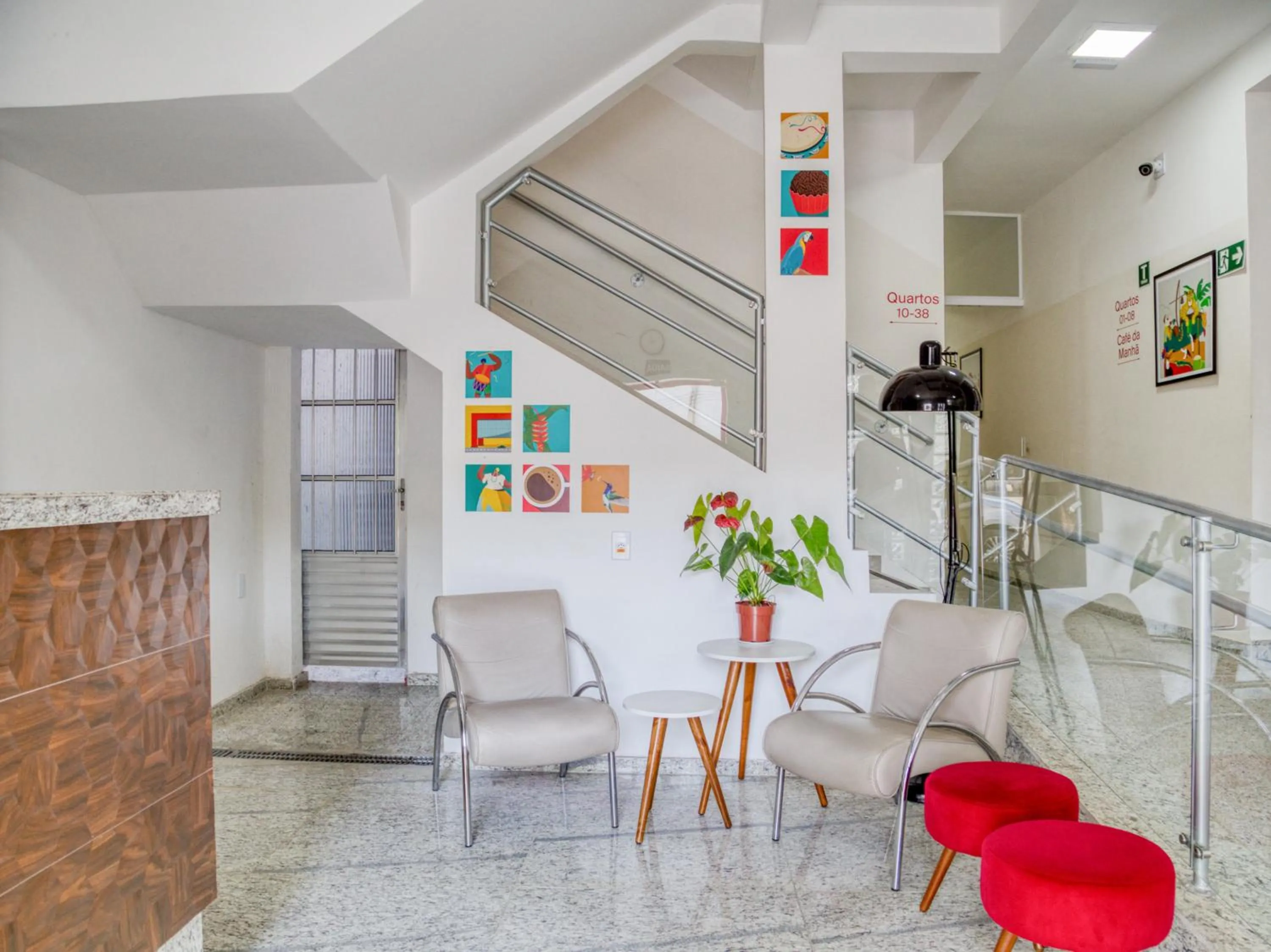 Lobby or reception in HOTEL PAULISTANO Center Norte