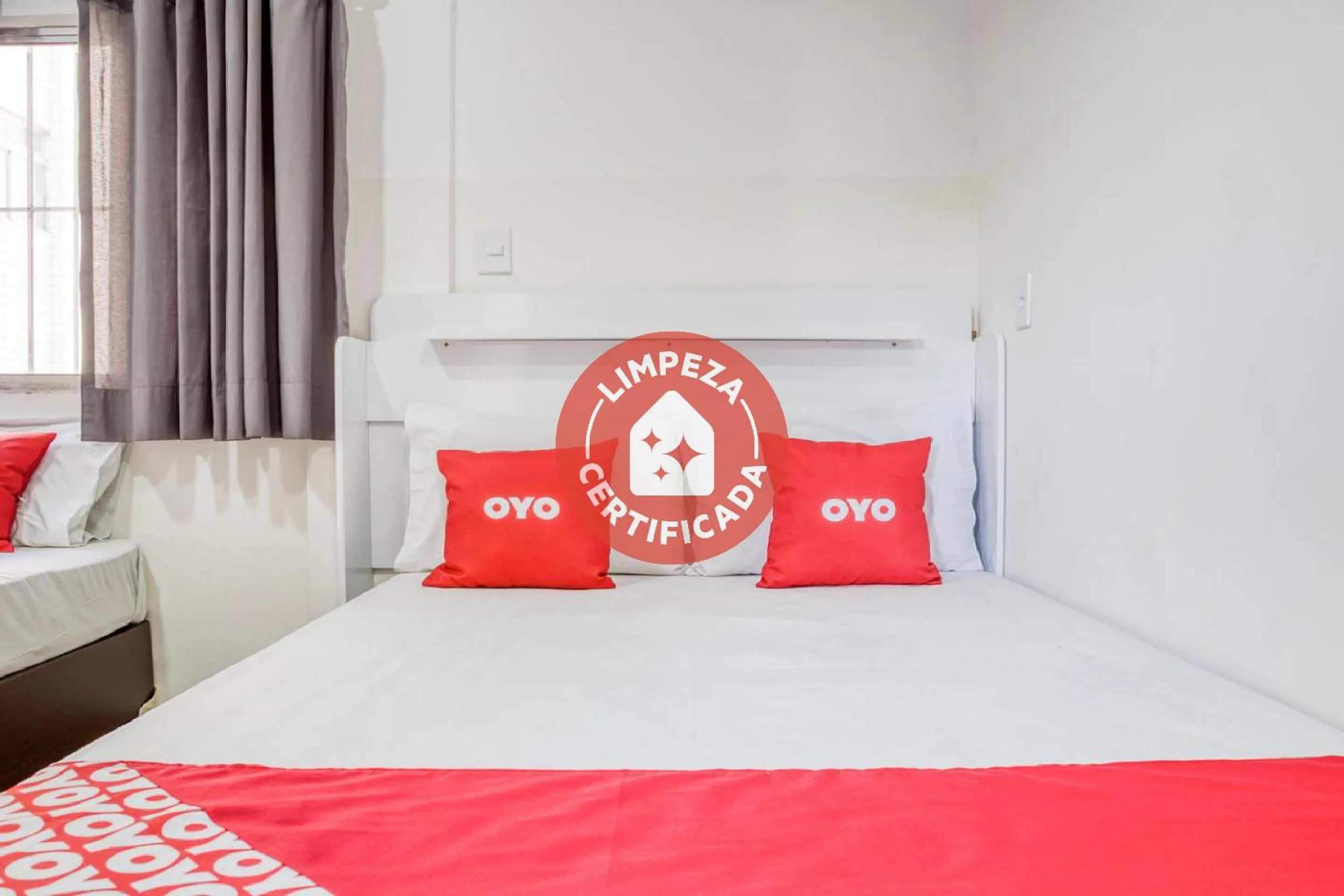 Bed in HOTEL PAULISTANO Center Norte