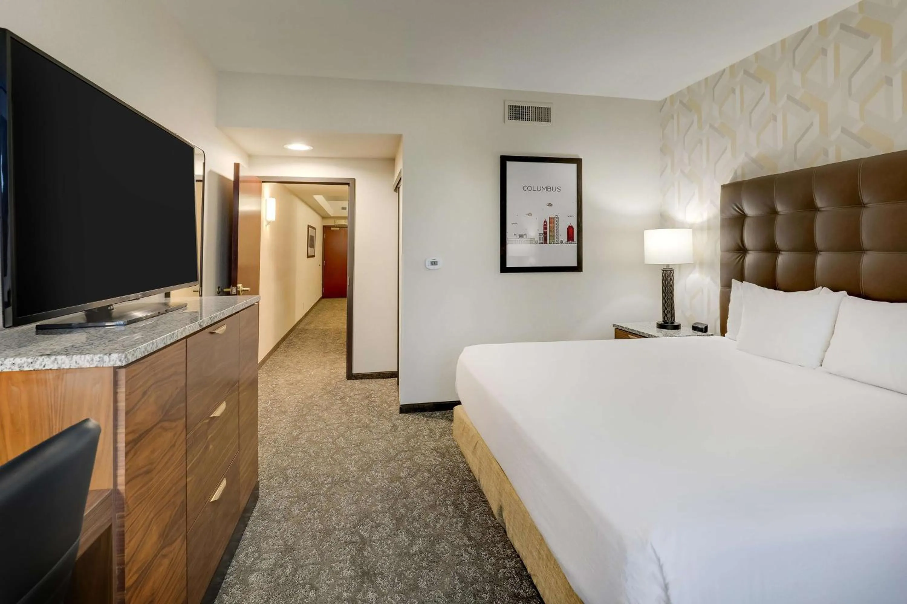 Bedroom, Bed in Drury Plaza Hotel Columbus Downtown