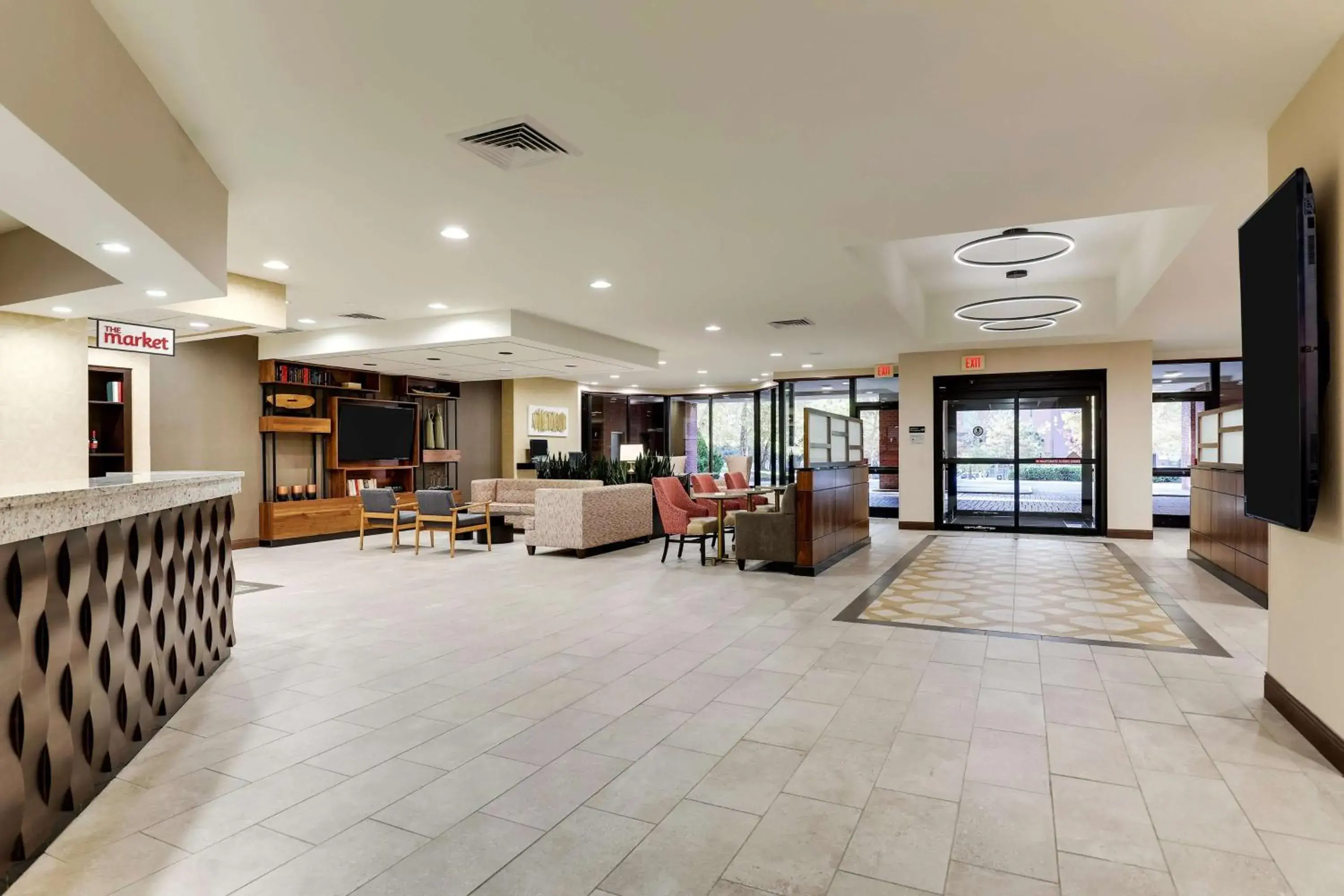 Lobby or reception in Drury Plaza Hotel Columbus Downtown Lobby or reception in Drury Plaza Hotel Columbus Downtown
