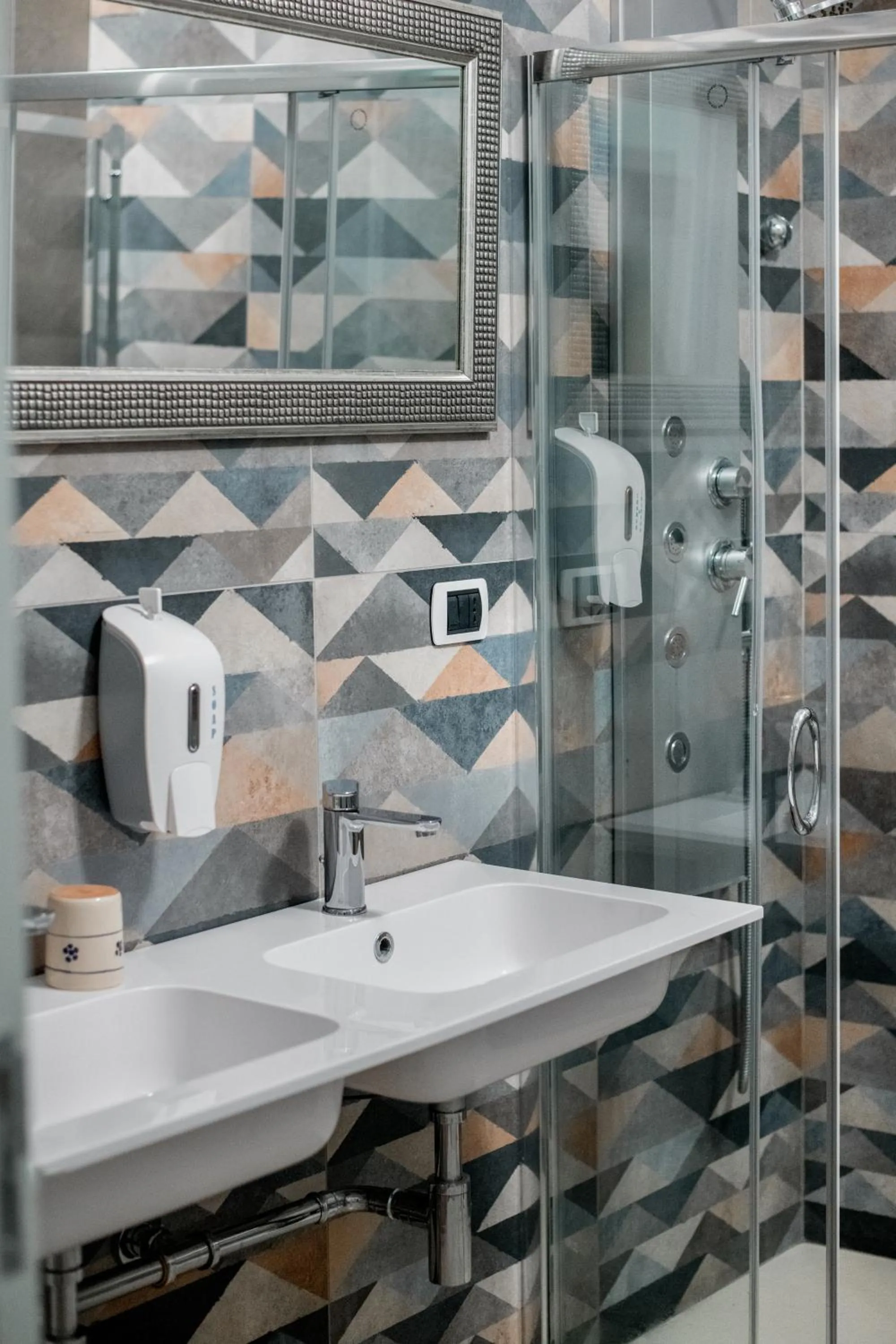 Shower in Dimora Villa Serena Porto Selvaggio