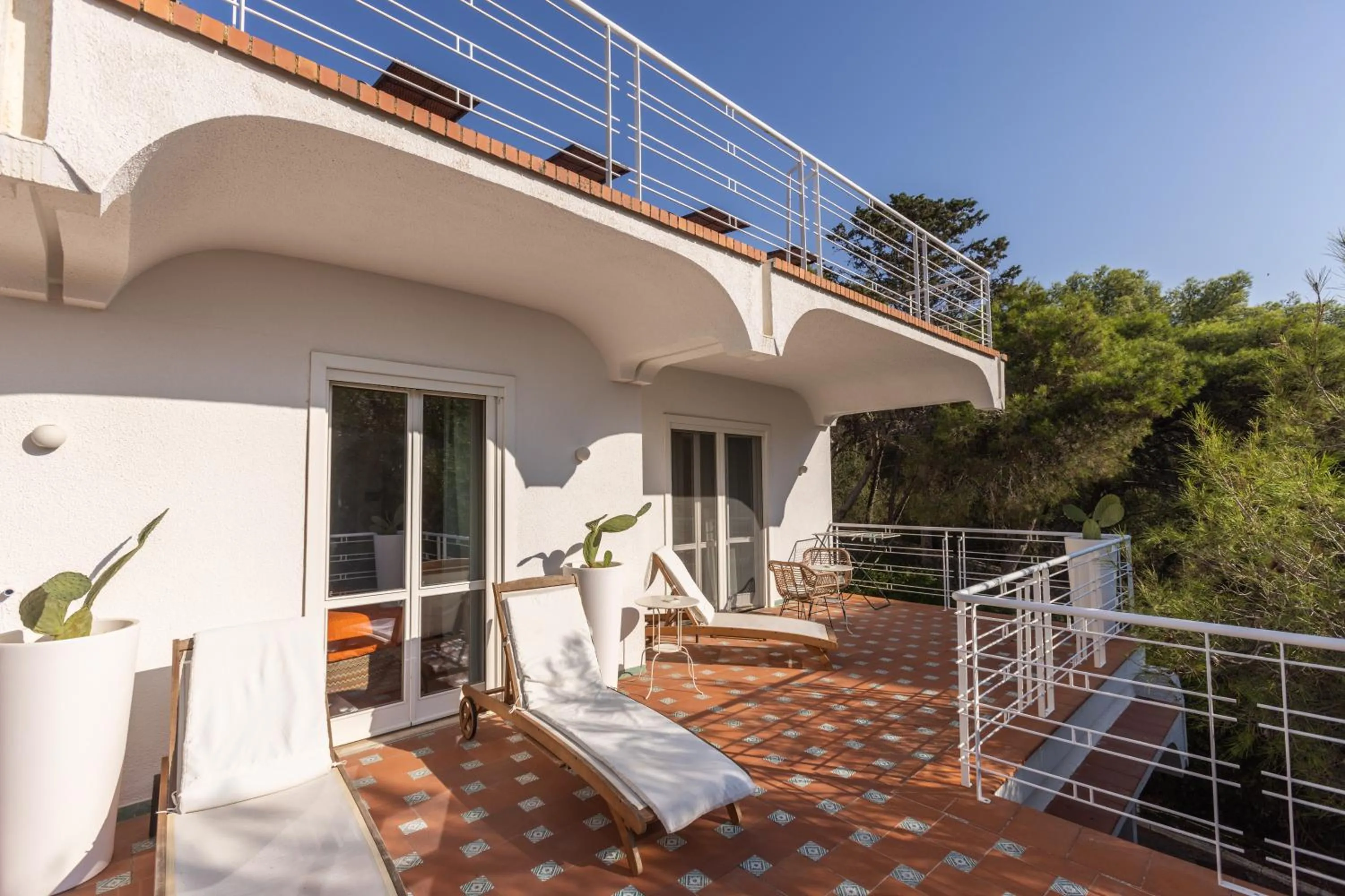 Balcony/Terrace in Dimora Villa Serena Porto Selvaggio