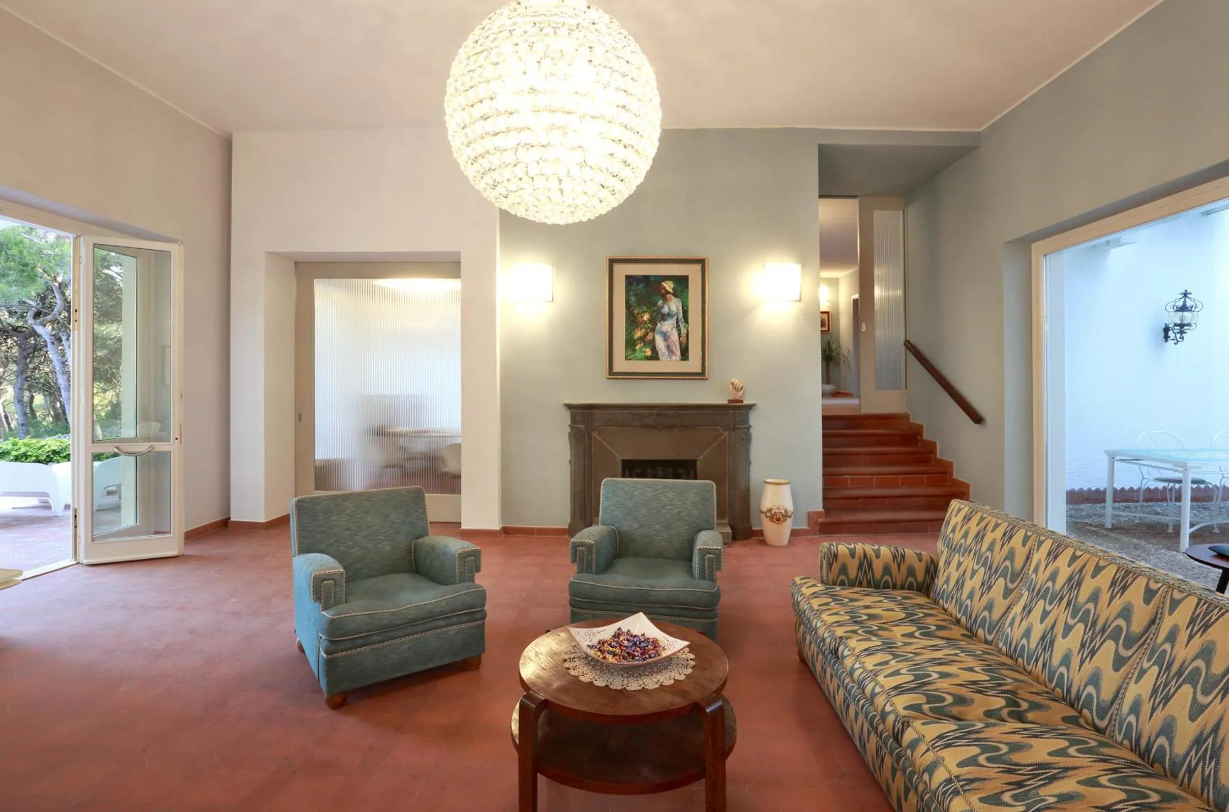 Lobby or reception in Dimora Villa Serena Porto Selvaggio