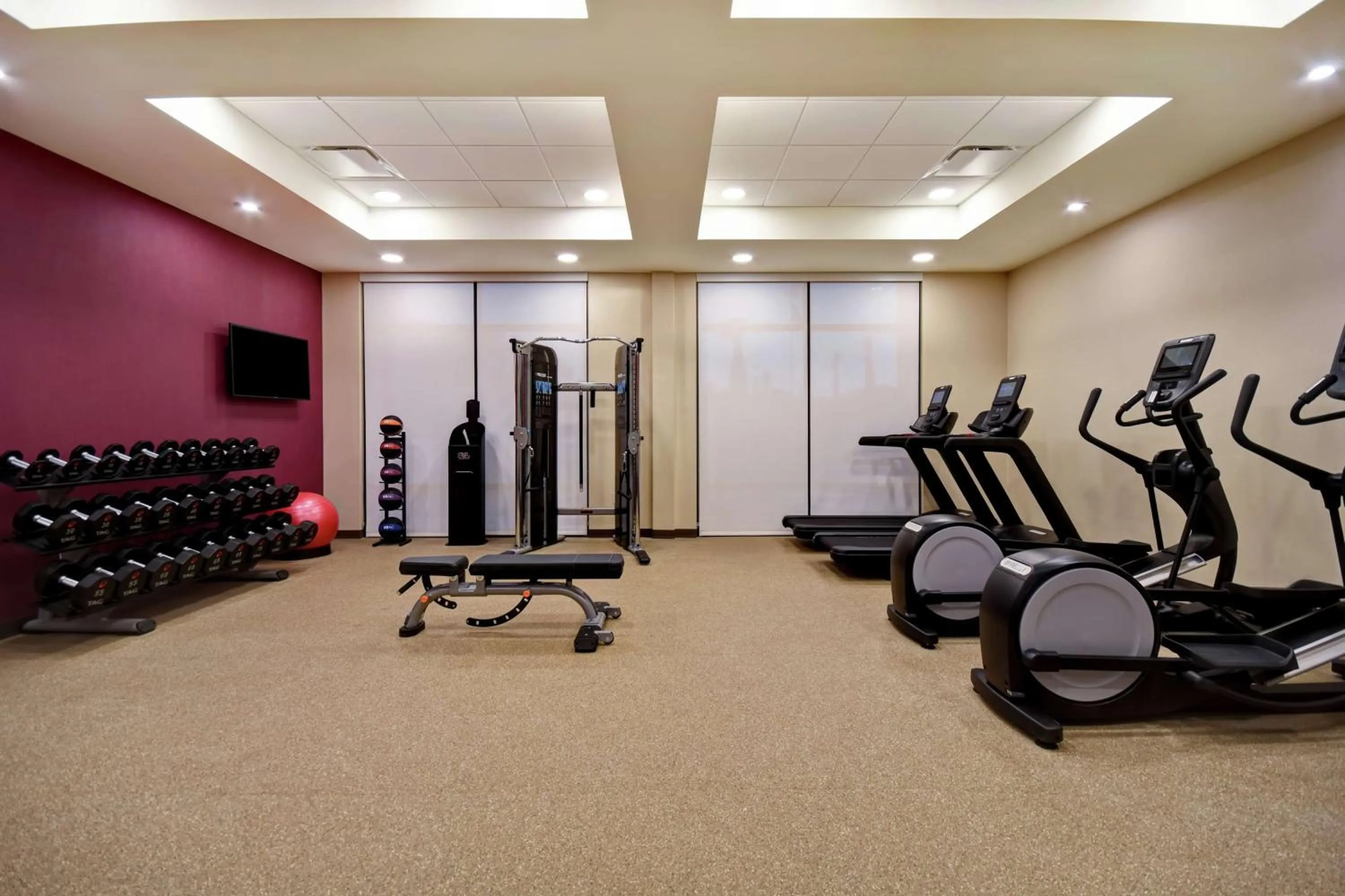 Fitness centre/facilities in Home2 Suites By Hilton Jekyll Island