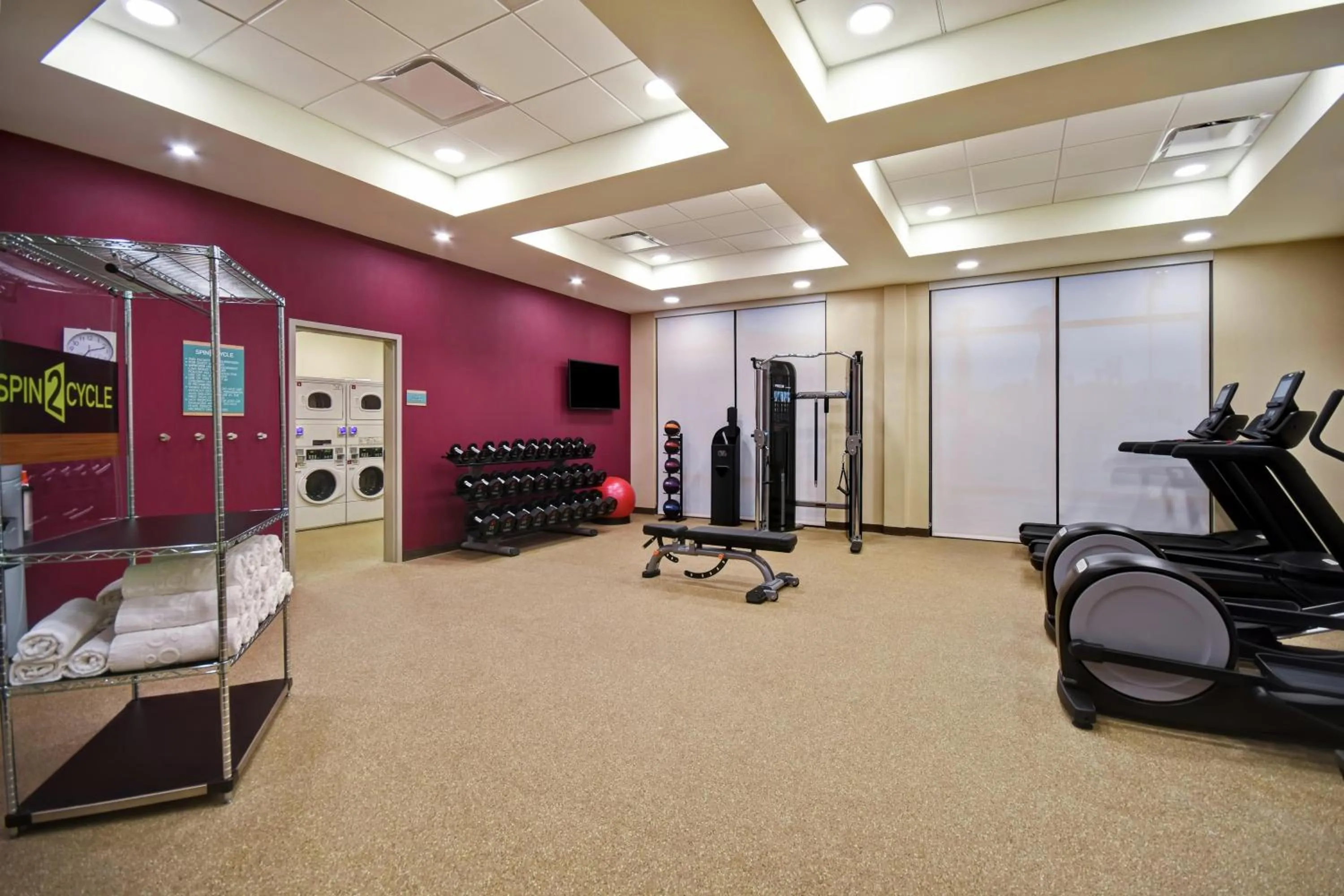 Fitness centre/facilities in Home2 Suites By Hilton Jekyll Island