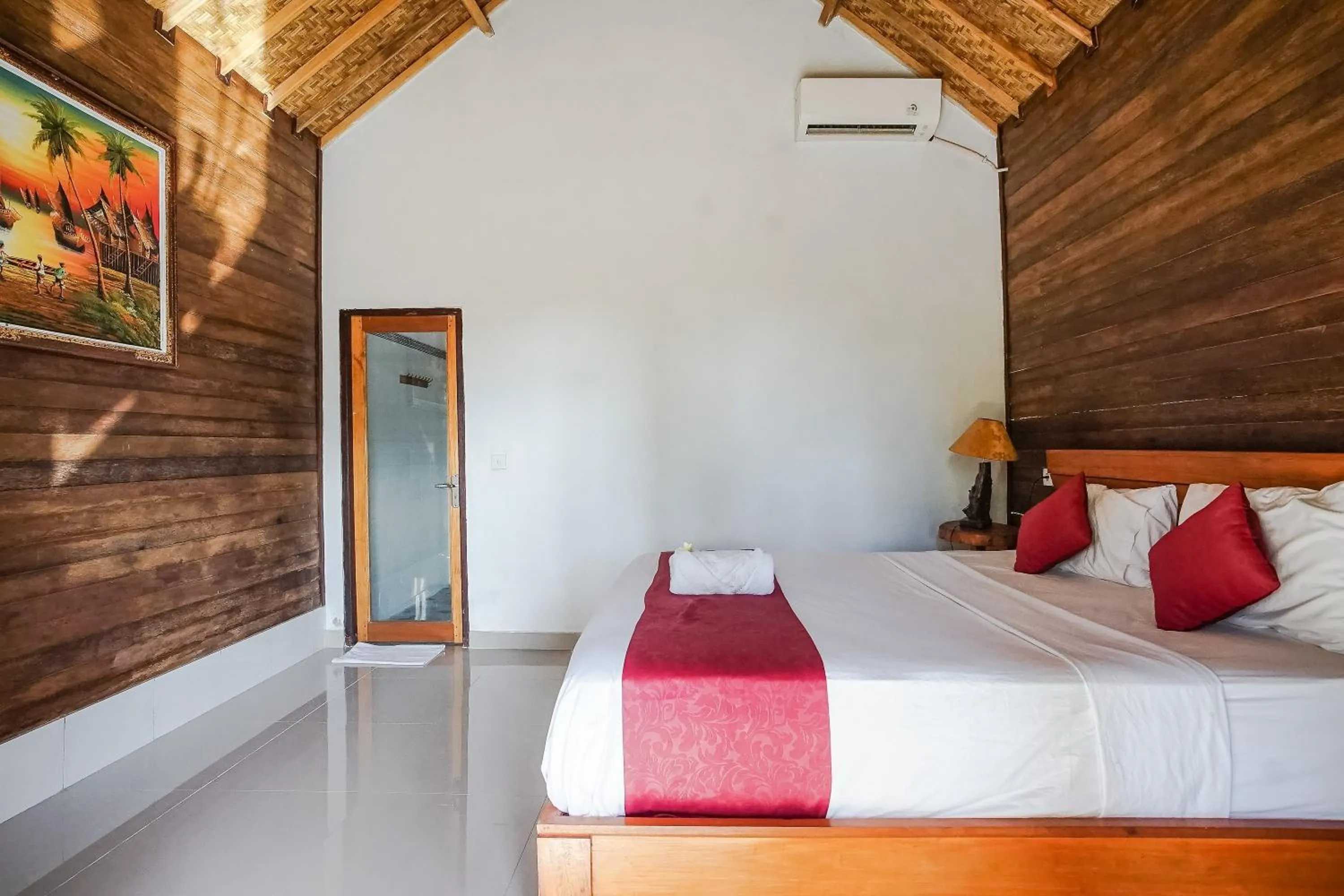 Bed in Penida Lapaya Bungalows Nusa Penida