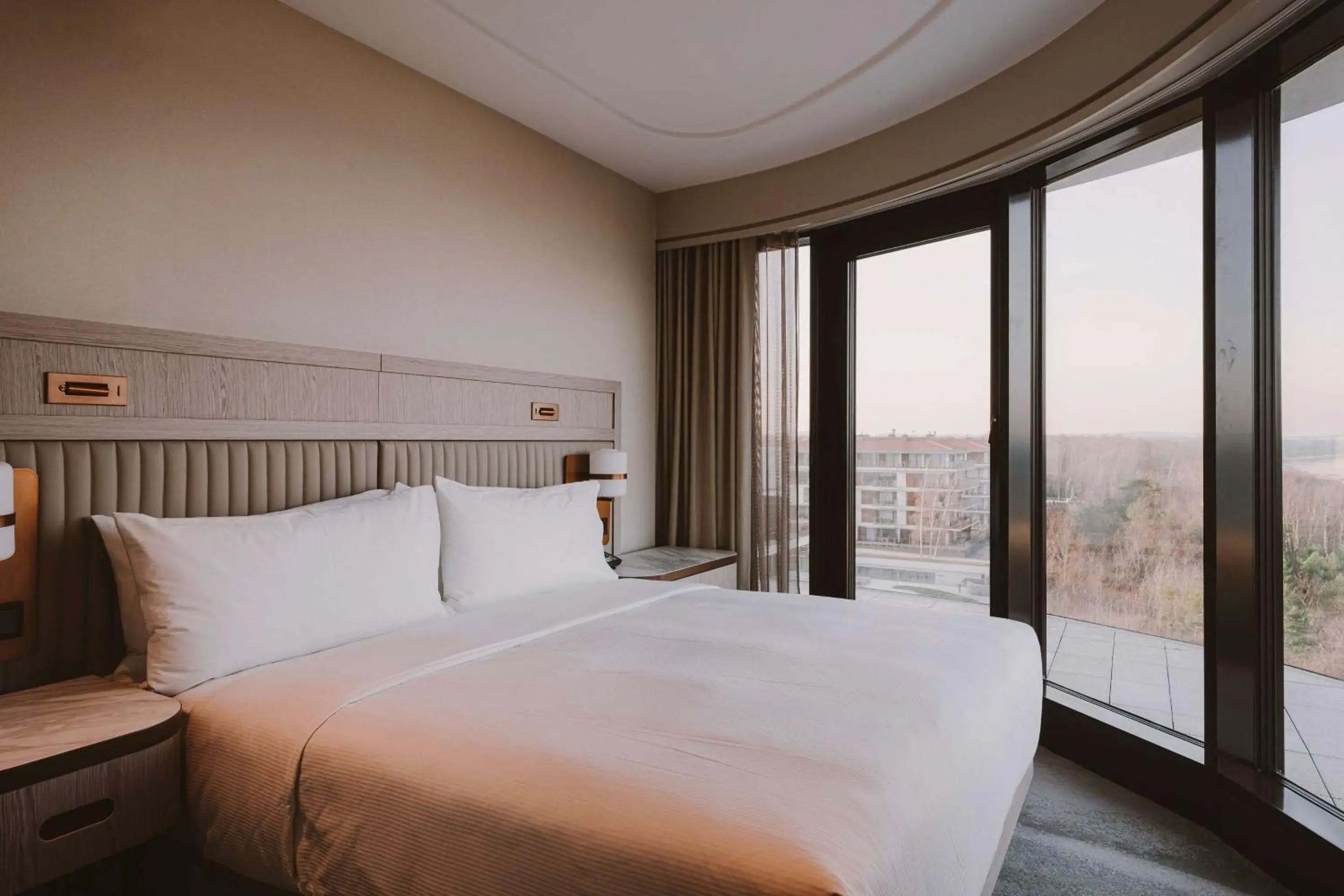 View (from property/room), Bed in Hilton Swinoujscie Resort And Spa View (from property/room), Bed in Hilton Swinoujscie Resort And Spa