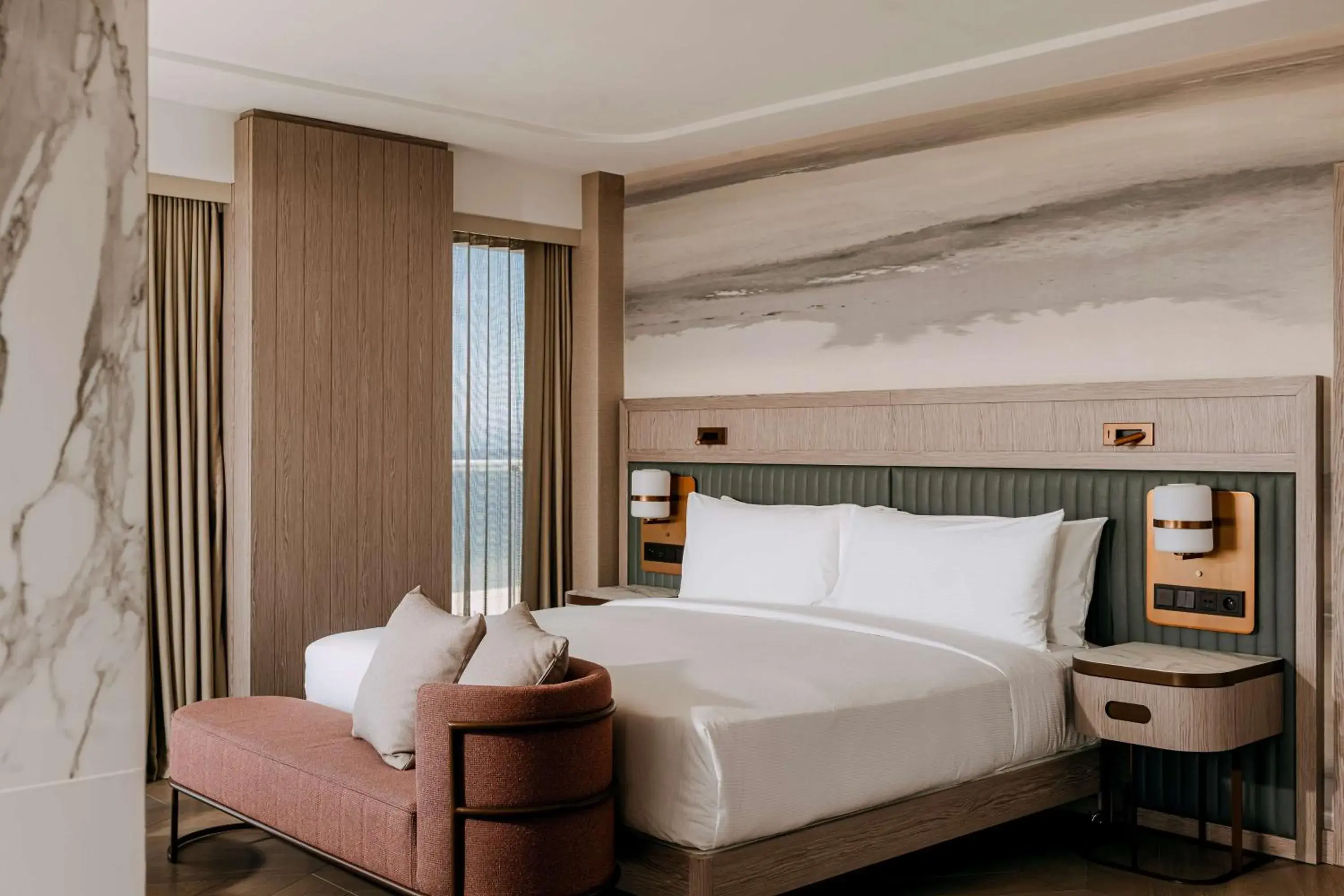 Bed in Hilton Swinoujscie Resort And Spa Bed in Hilton Swinoujscie Resort And Spa