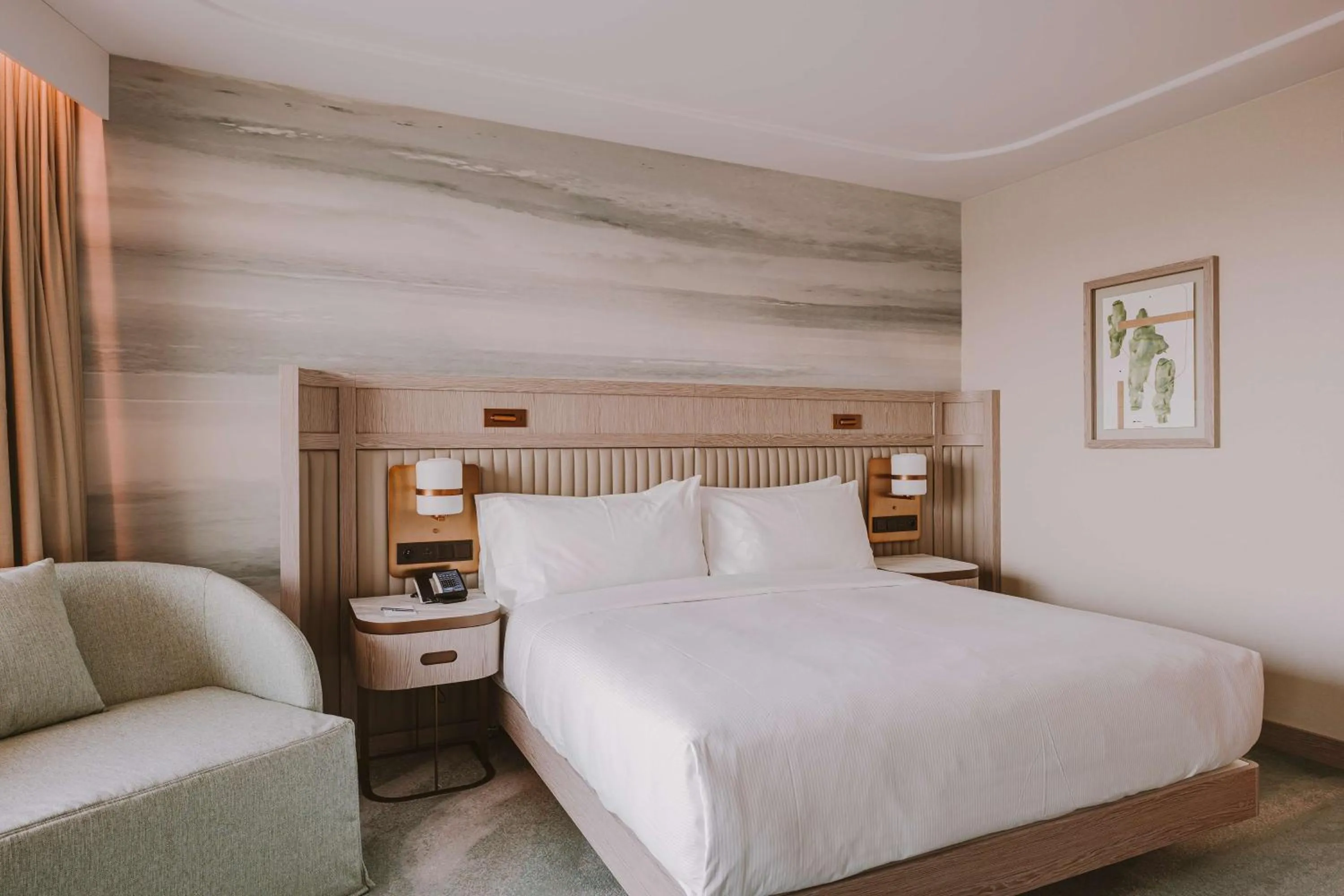 Bed in Hilton Swinoujscie Resort And Spa