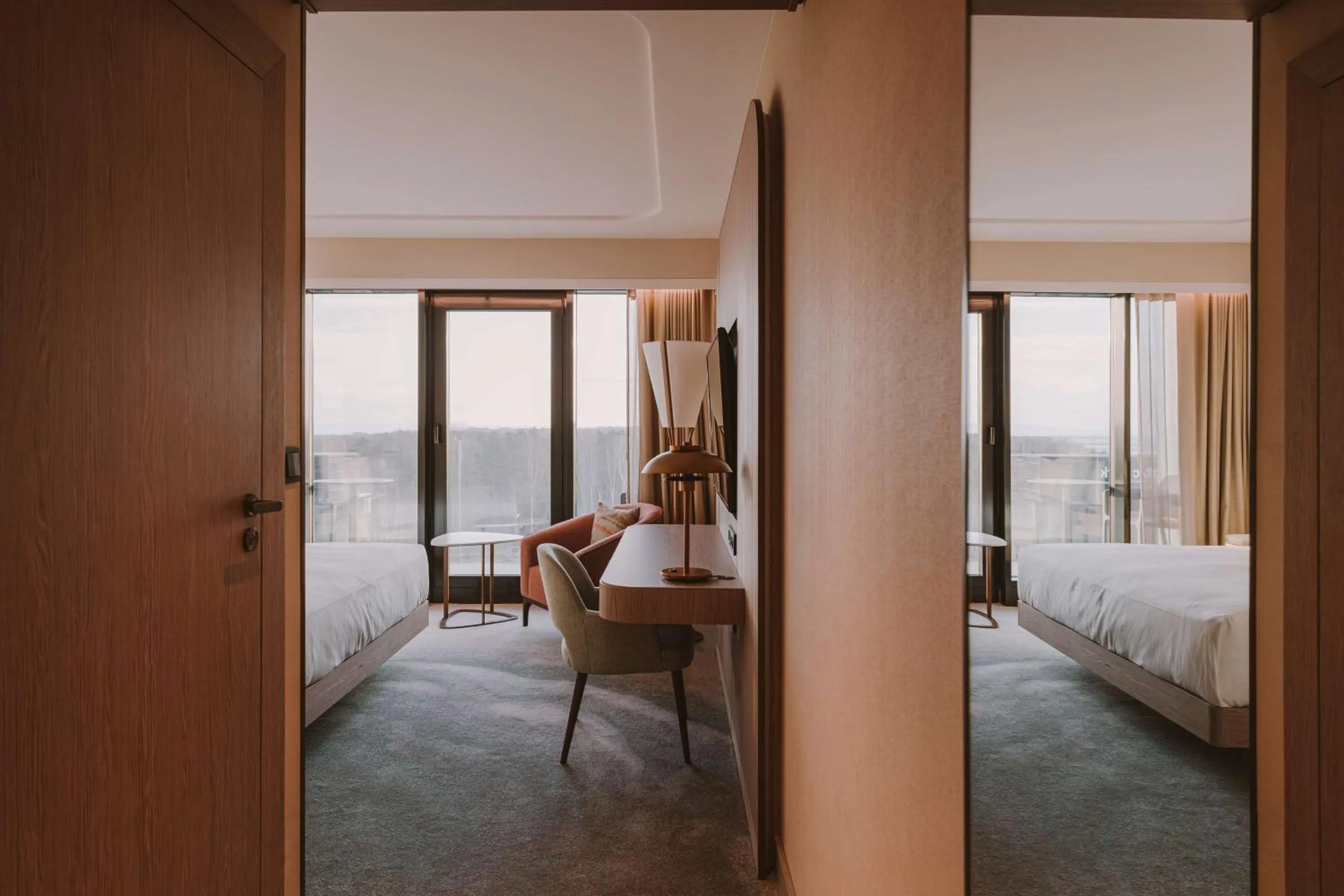 Living room, Bed in Hilton Swinoujscie Resort And Spa