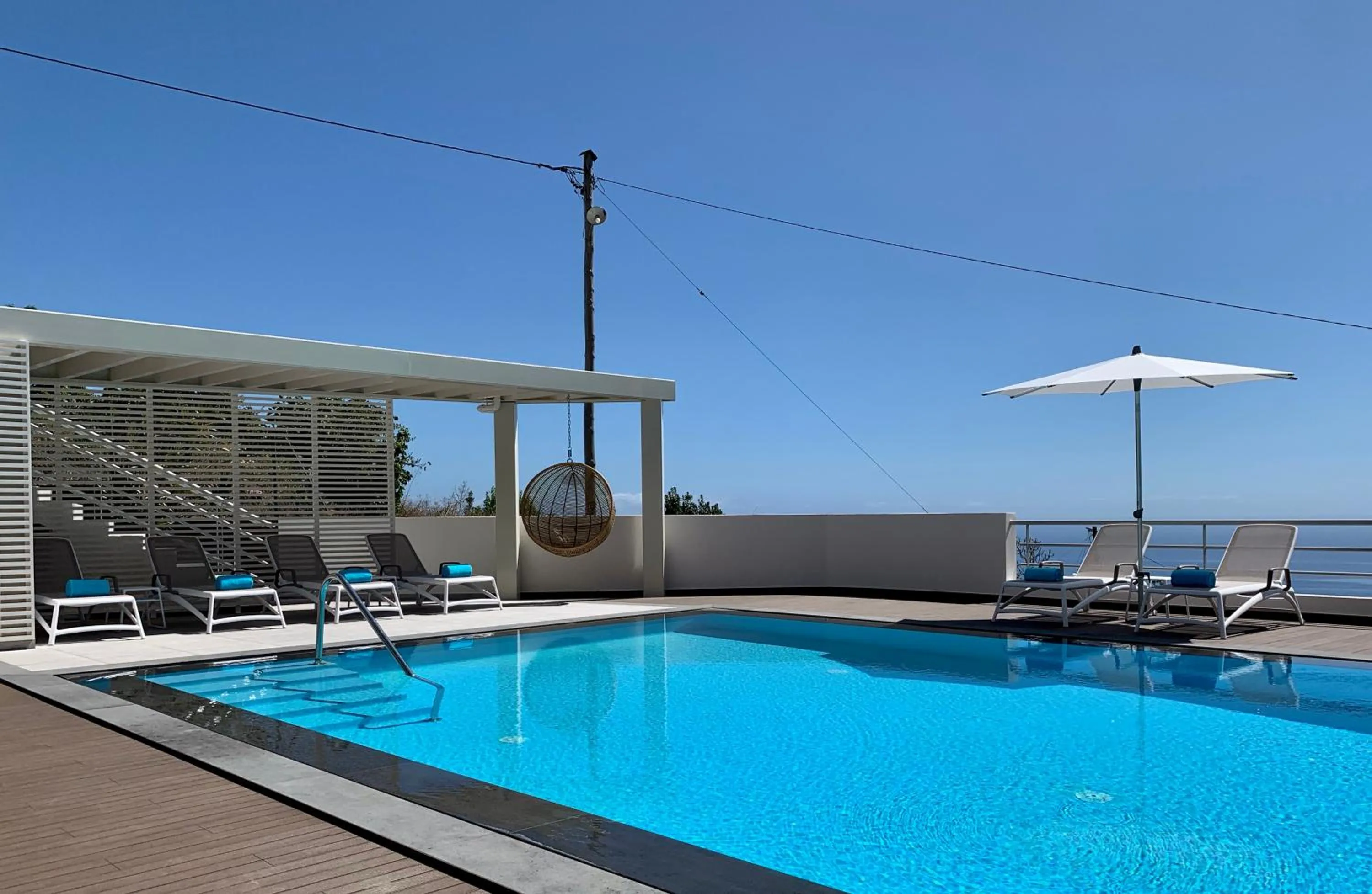 Swimming pool in Calheta Boutique Houses