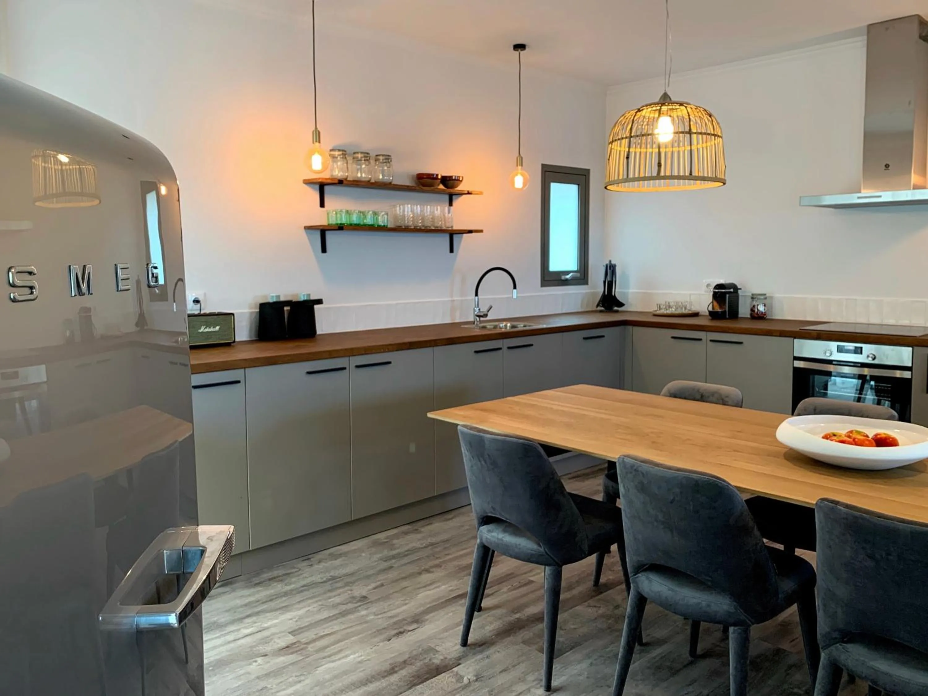Kitchen or kitchenette in Calheta Boutique Houses