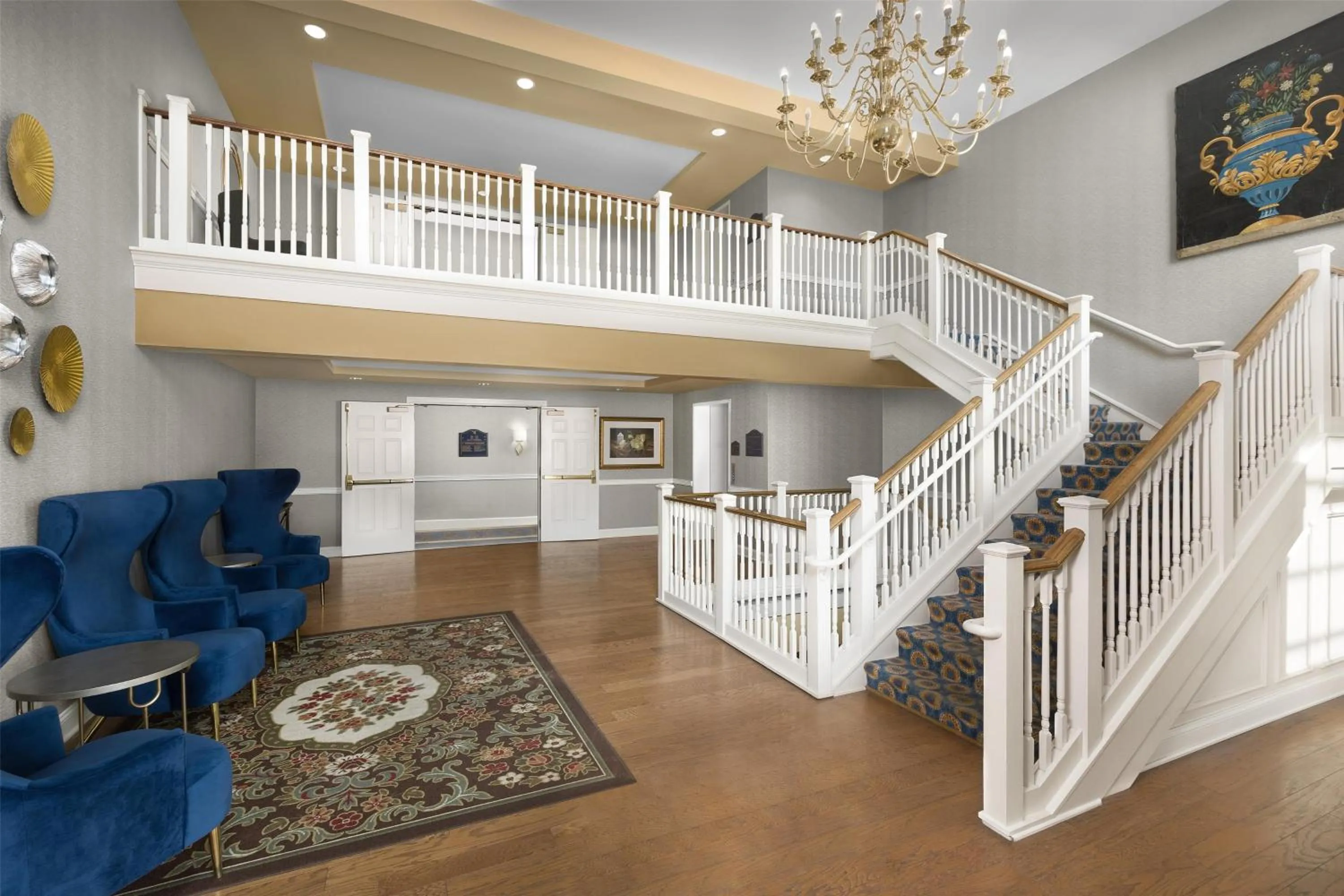 Lobby or reception in Virginia Crossings Hotel, Tapestry Collection by Hilton